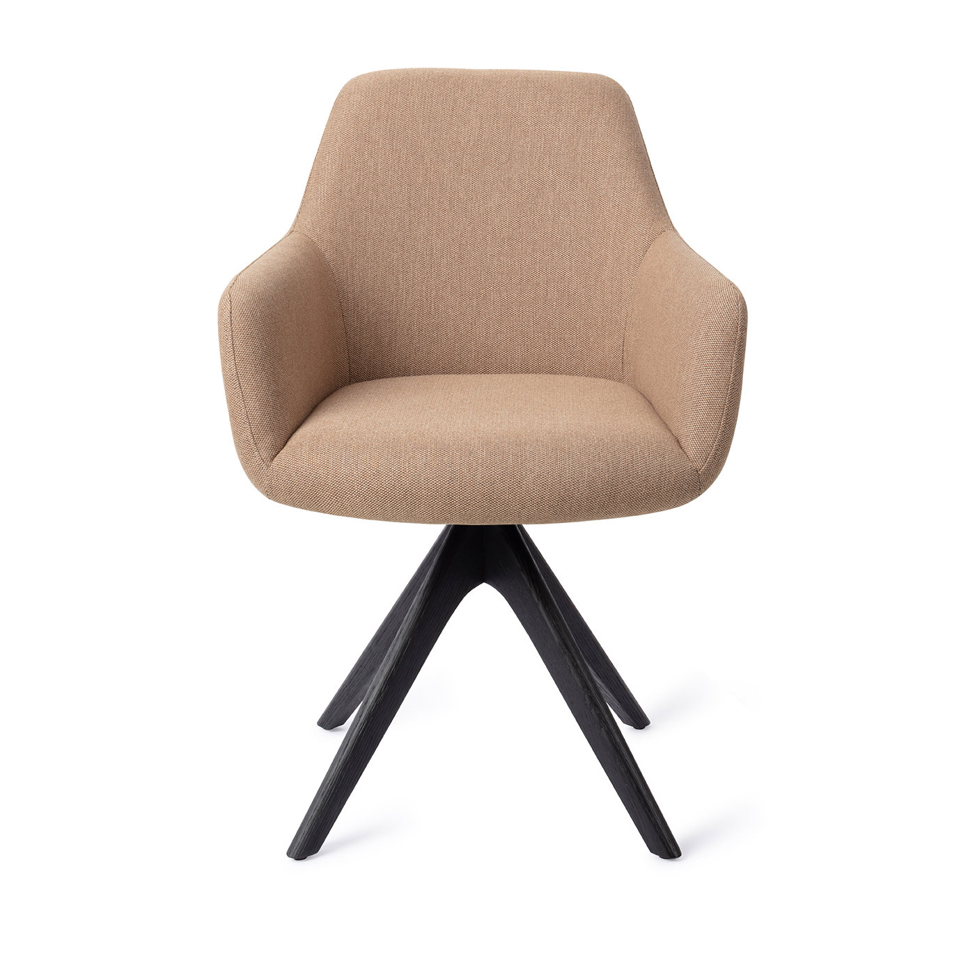 Jesper Home Esszimmerstuhl Hiroo Whisper Wheat Revolve Eiche Schwarz