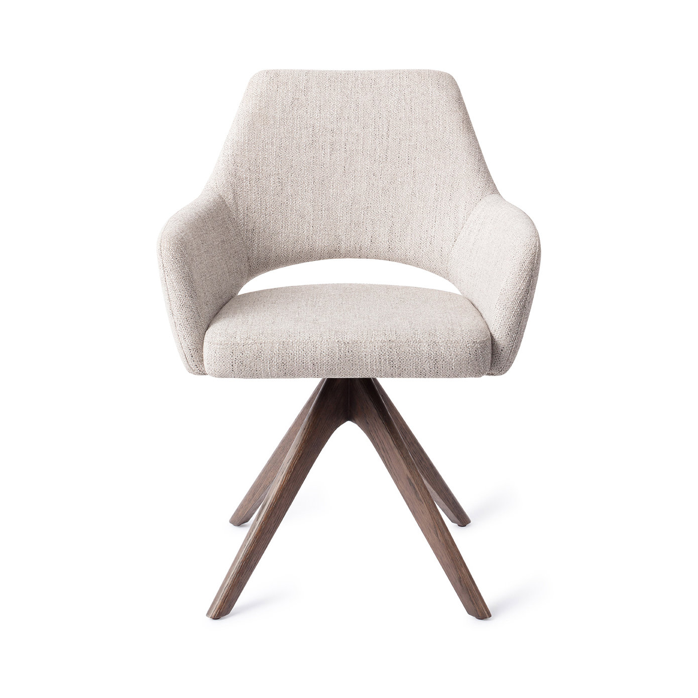 Jesper Home Esszimmerstuhl Yanai Pigeon Revolve Eiche Walnuss