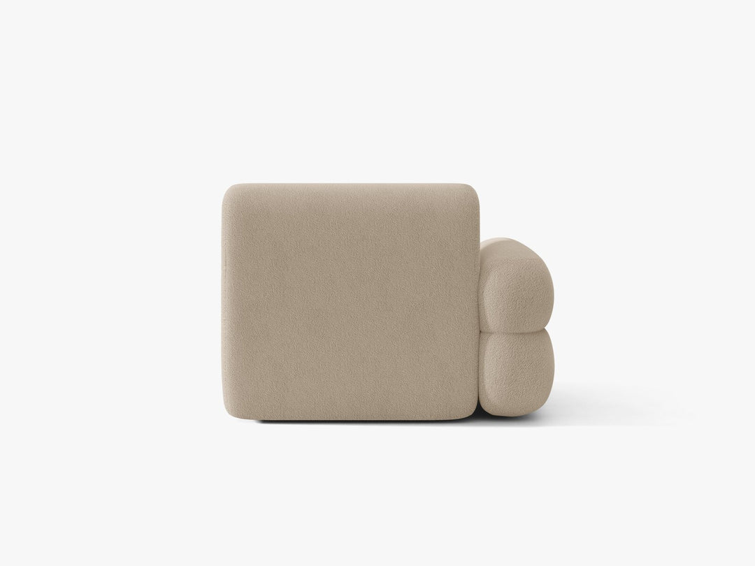 Micadoni Neo Sofamodul Links Boucle Baloo Beige