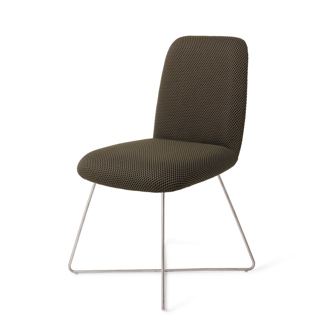 Jesper Home Esszimmerstuhl Taiwa Jungle-Jewel Cross Stahl