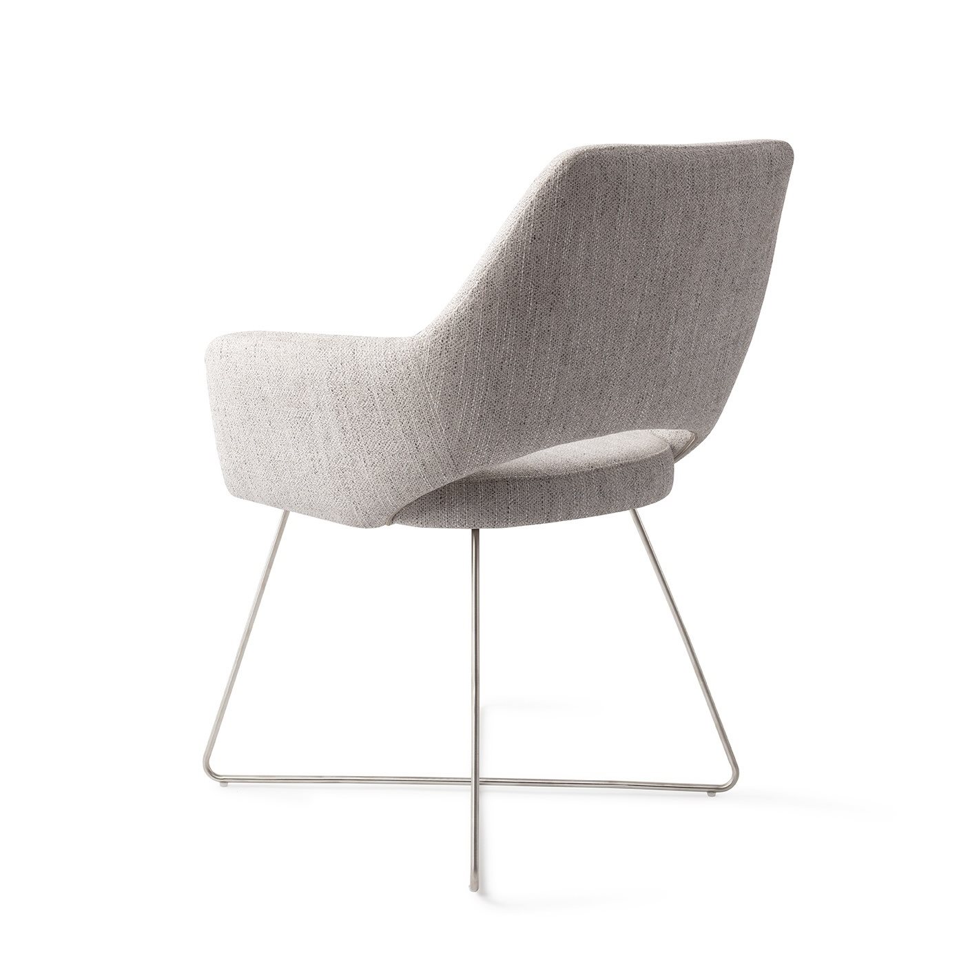 Jesper Home Esszimmerstuhl Yanai Pigeon Cross Stahl