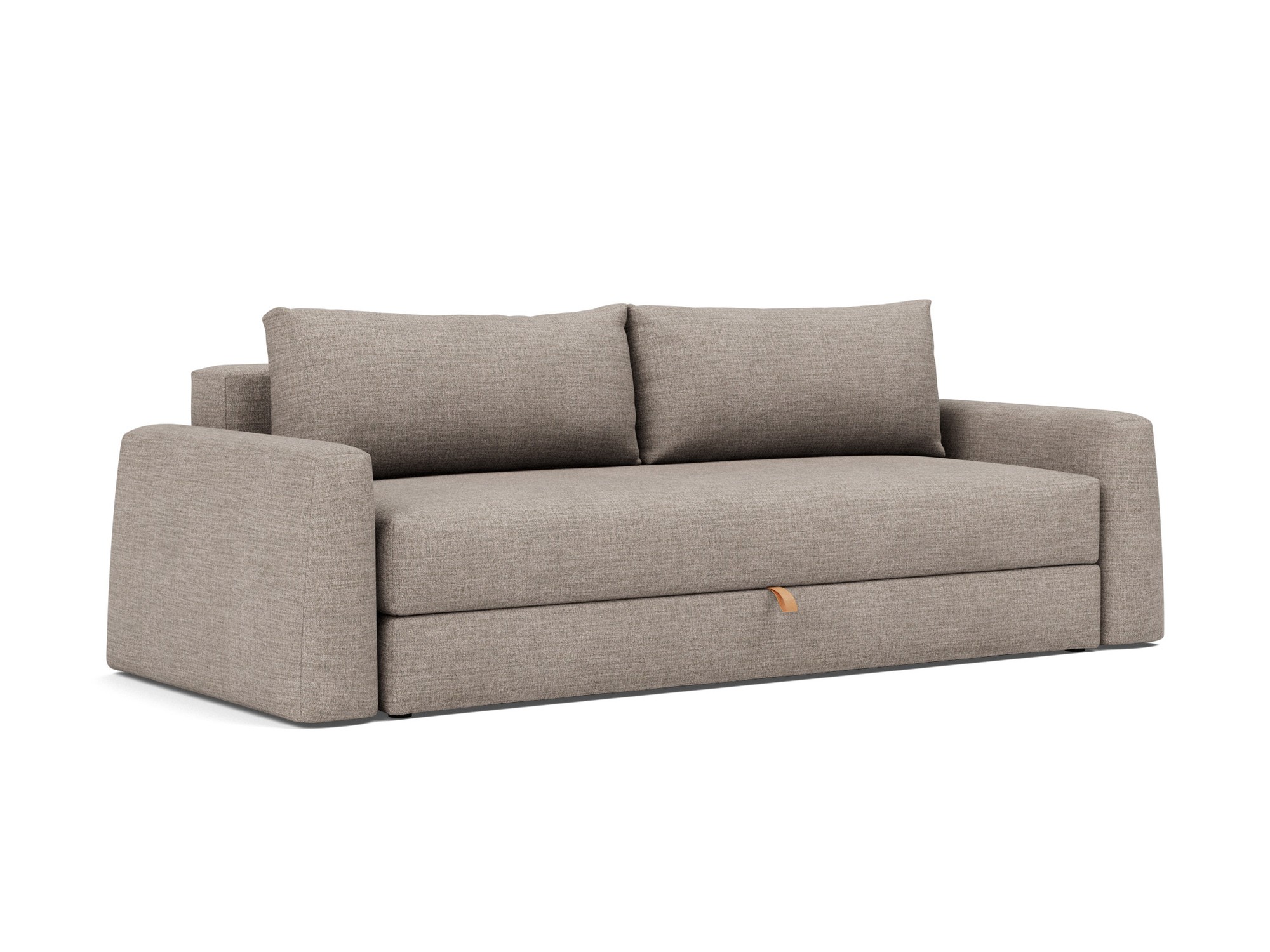 Schlafsofa Cone Chenille Yuveno 472-Warm-Grey