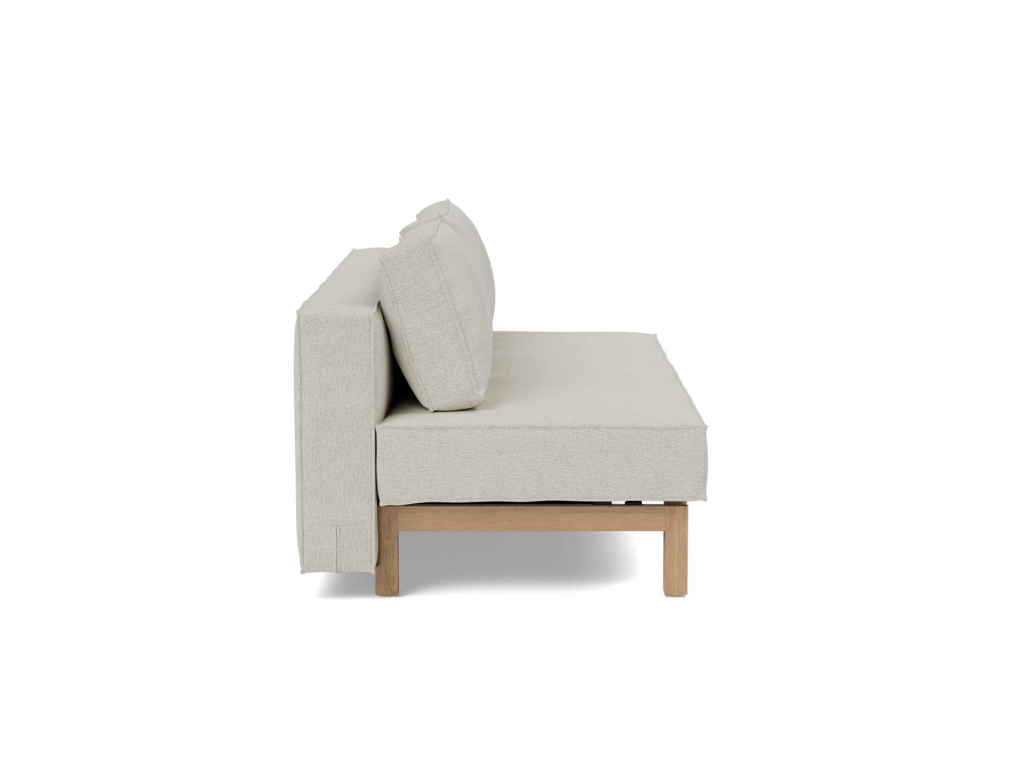 Schlafsofa Sly Flachgewebe Mixed Dance 527-Natural Beine Eiche
