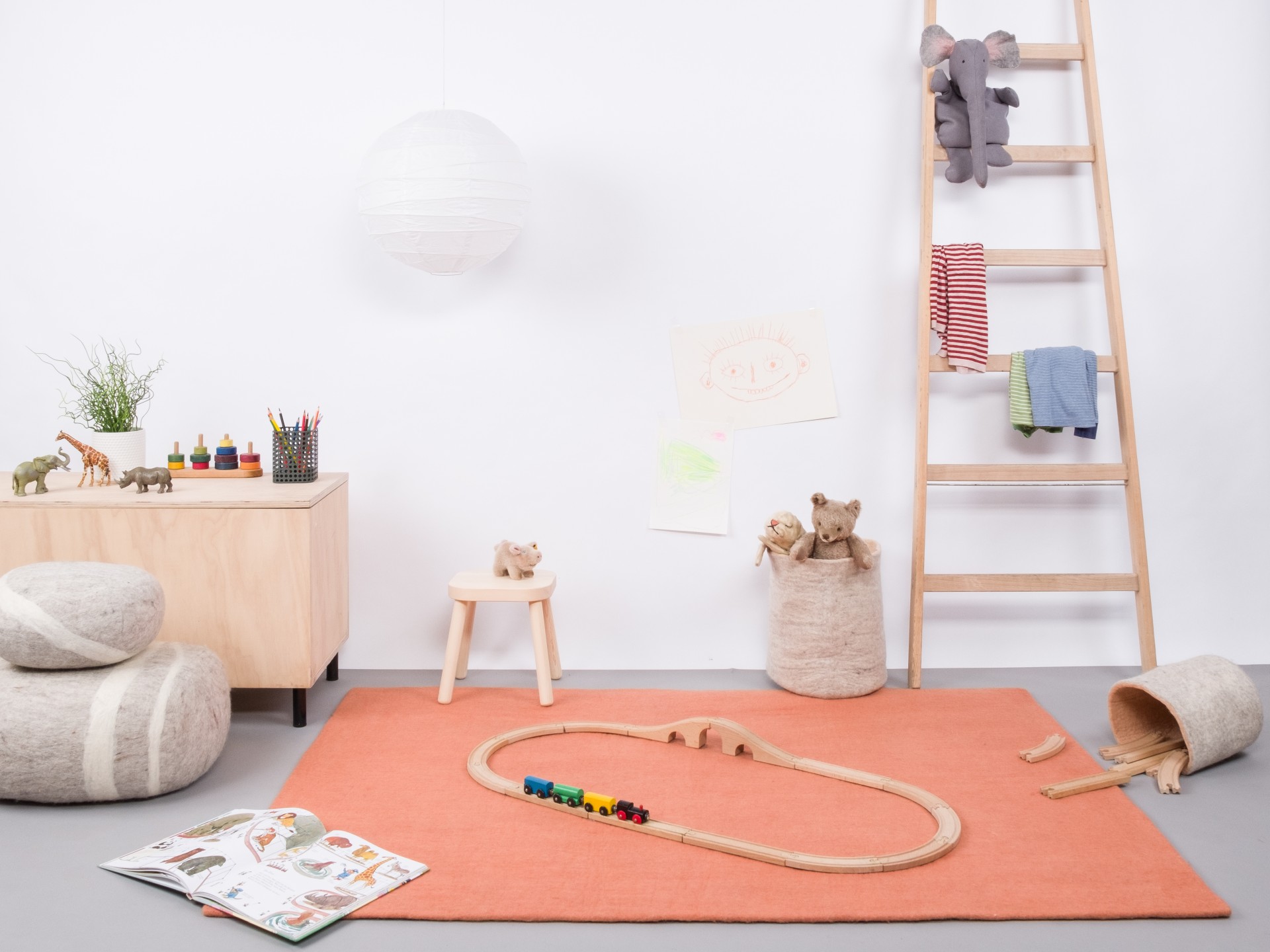 myfelt Lea Filzteppich - 70x100 cm