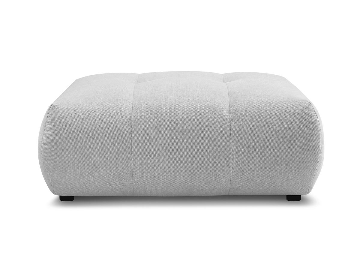 Bobochic Fuji Pouf Stoff Hellgrau