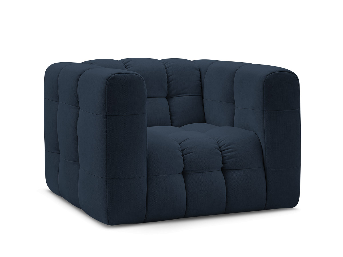 Bobochic Ulysse Sessel Stoff Dunkelblau