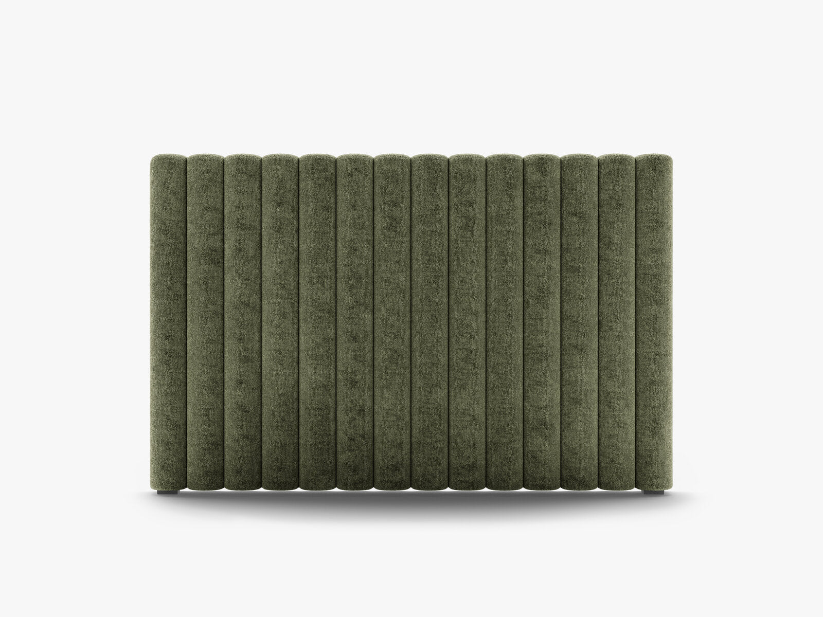 Micadoni Mistero Samtiger Kopfteil 80 cm Chenille Perfect Harmony Grün 140x95