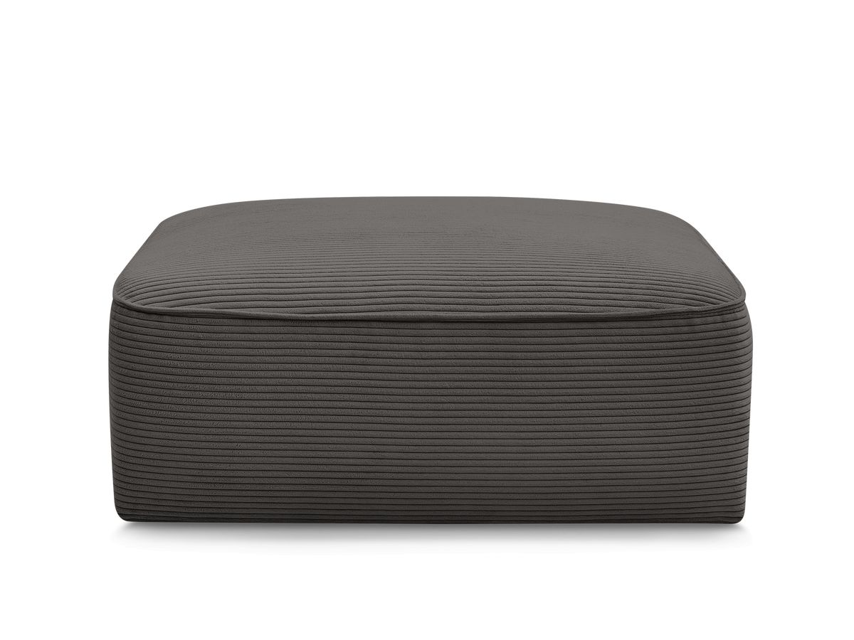 Bobochic Leopold Pouf Cordsamt Taupe