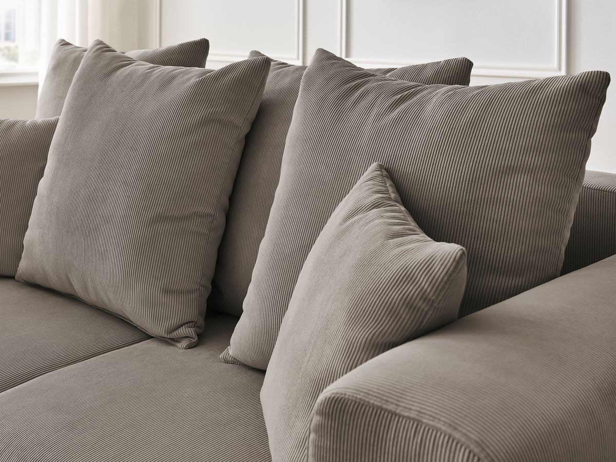 Bobochic Sidonie Sofa 2-Sitzer Cordsamt Taupe