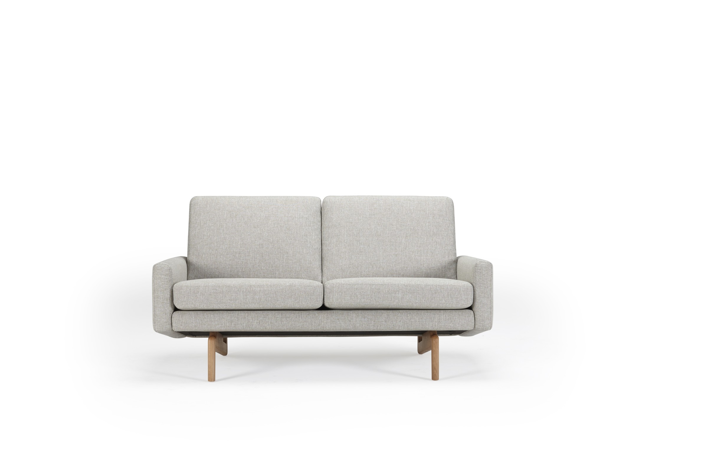 Sofa Arne 2-Sitzer Strukturierter Stoff Denari 487-Clean-Beige