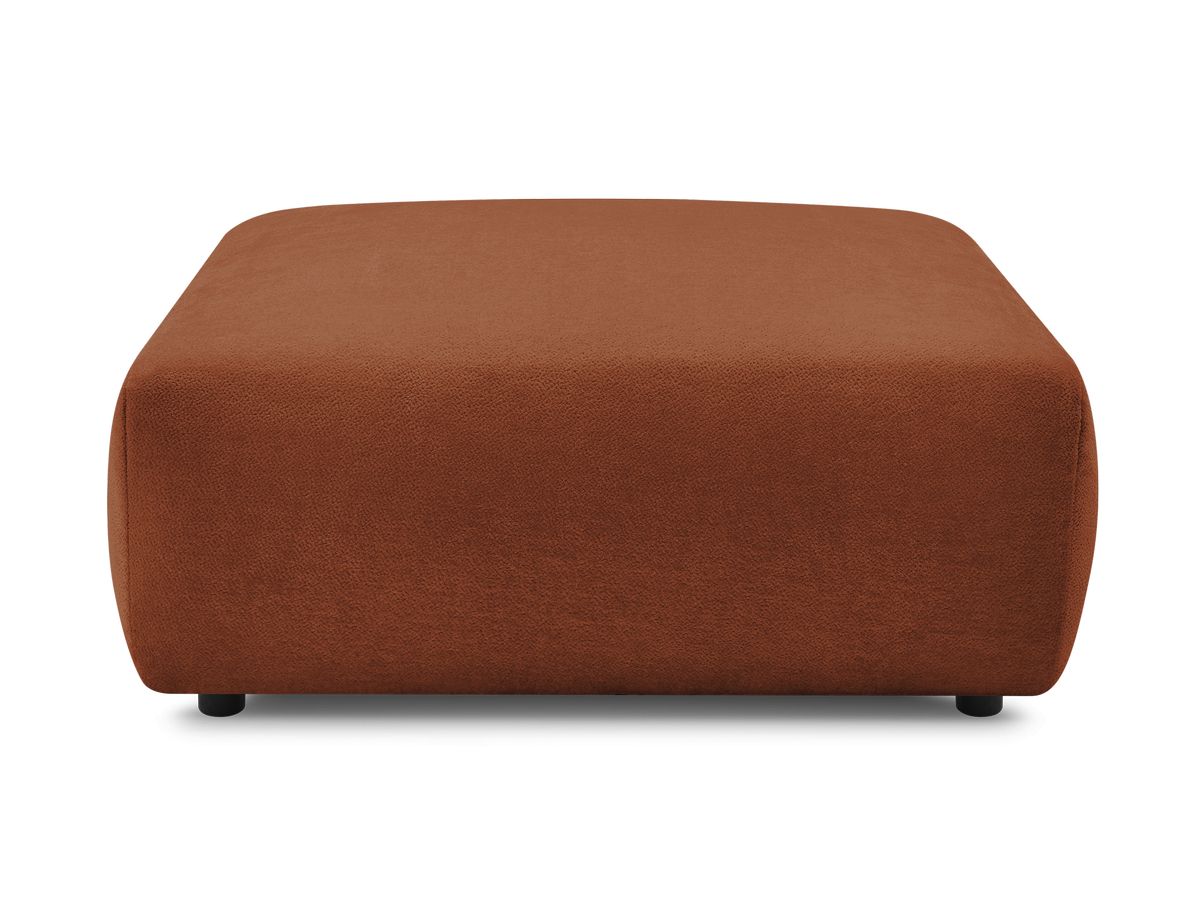 Bobochic Lucien Pouf Stoff Orange