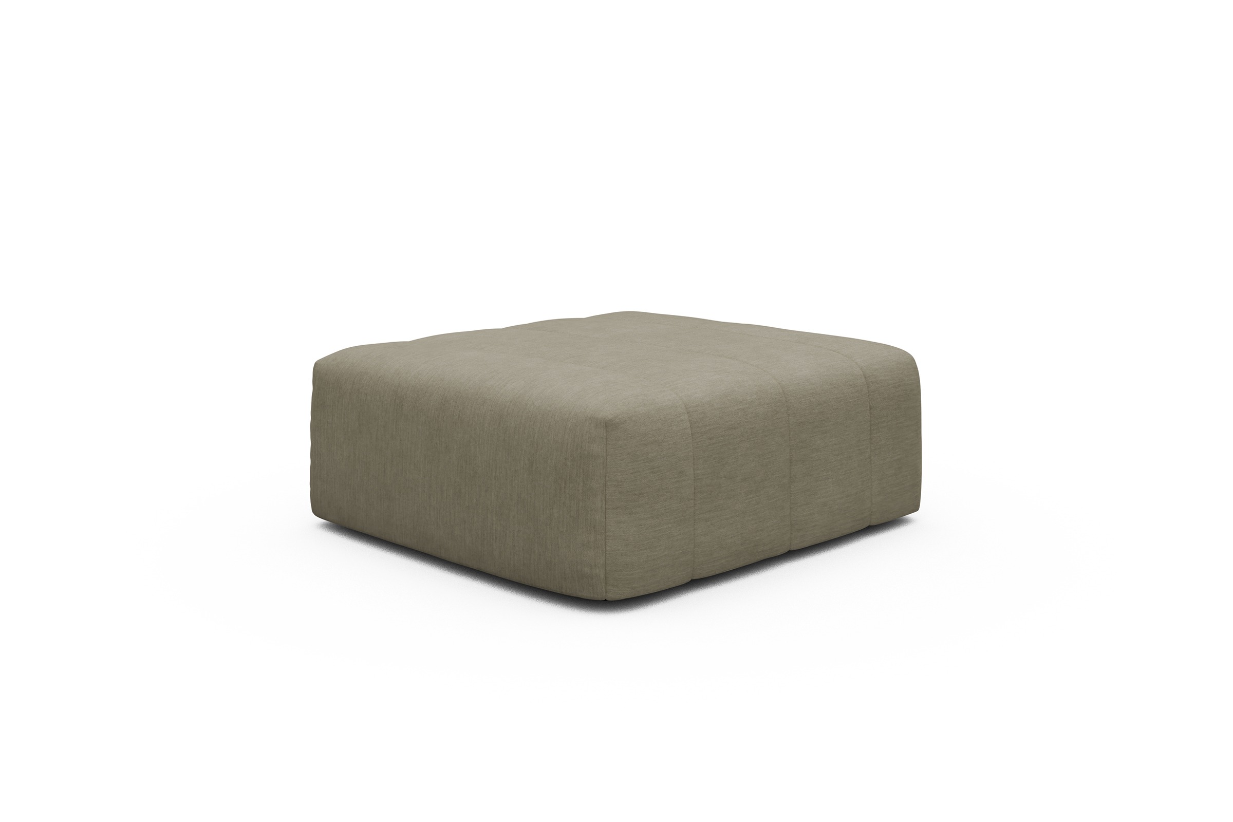Sitzhocker Hugo Ottomane Vivus-Dusty-Sand