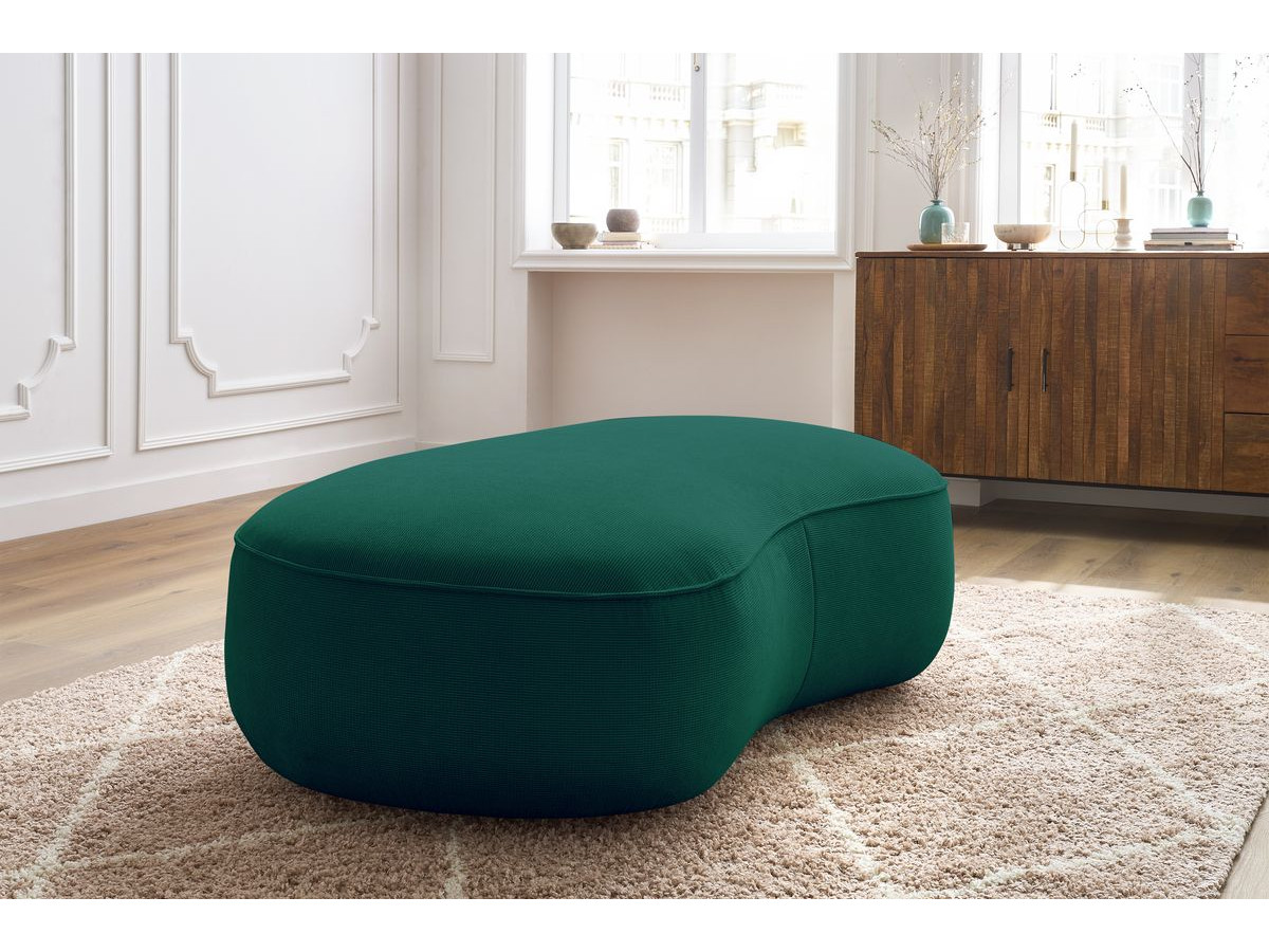 Bobochic Saint-germain Pouf Strukturstoff Grün