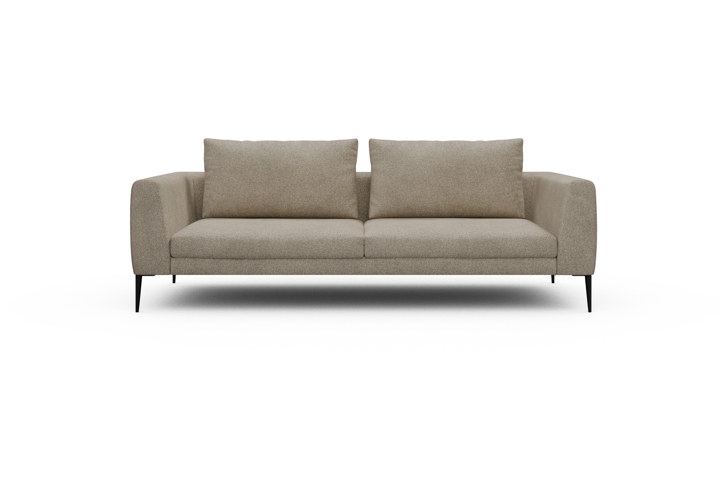 Skandi Home Sofa Paul 3-Sitzer Boucle-Beige moebelfaktor