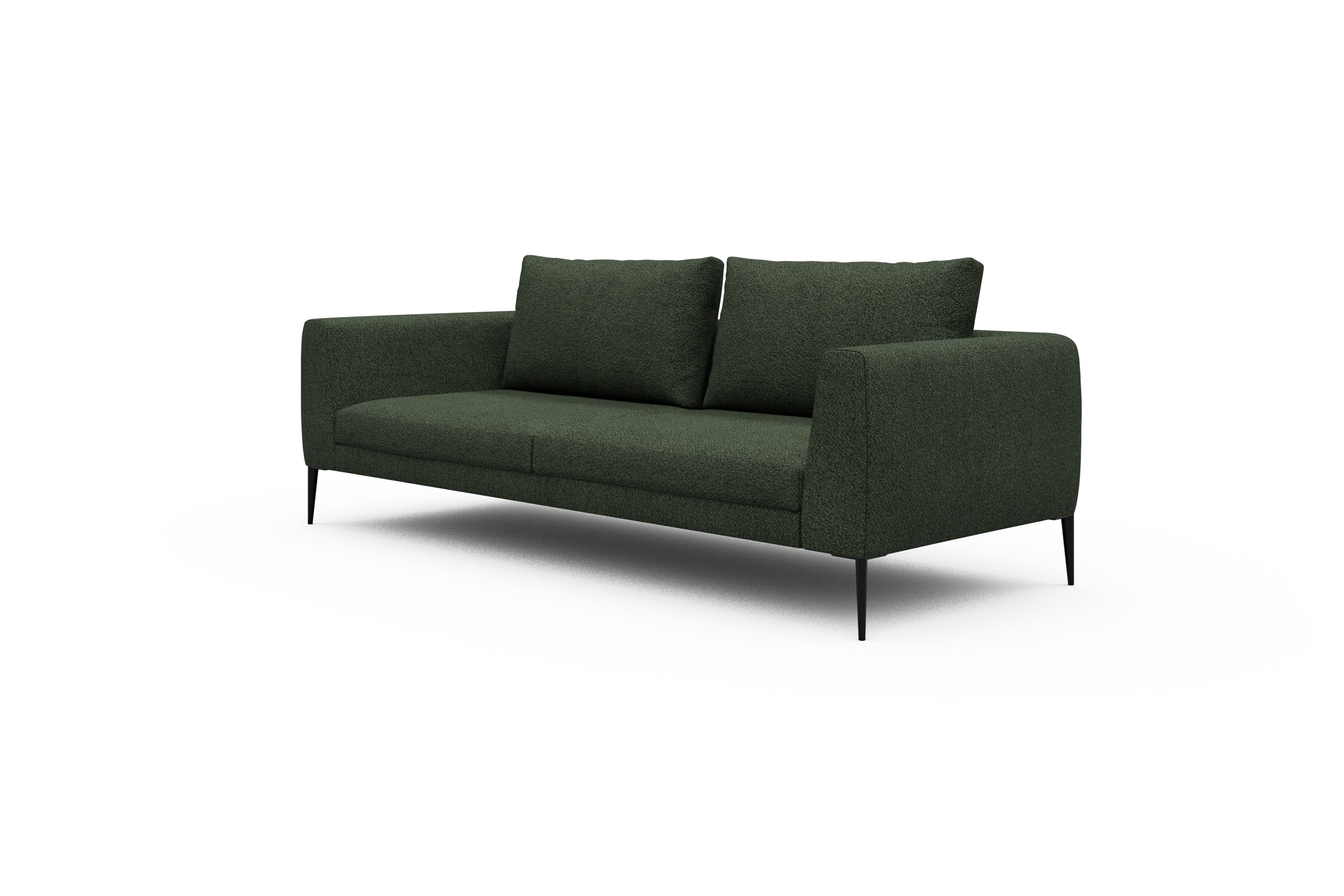 Sofa Paul 3-Sitzer Vanora-Deep-Green
