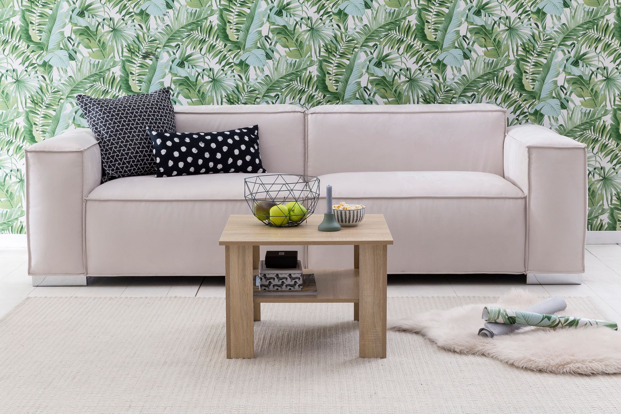 Couchtisch Flam Sonoma 60 × 60 × 42 cm