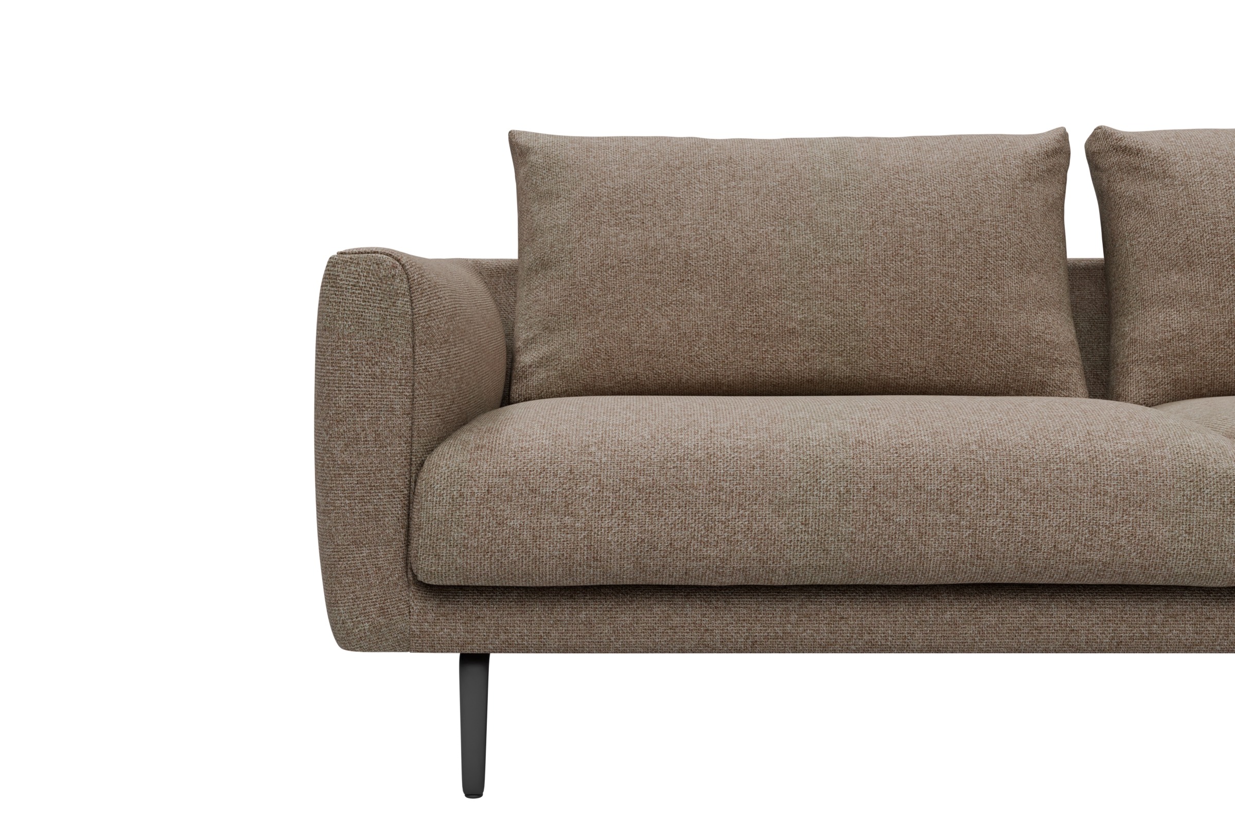 Ecksofa Karl Relax-Ecke rechts mit 2,5-Sitzer Sama-Antelope
