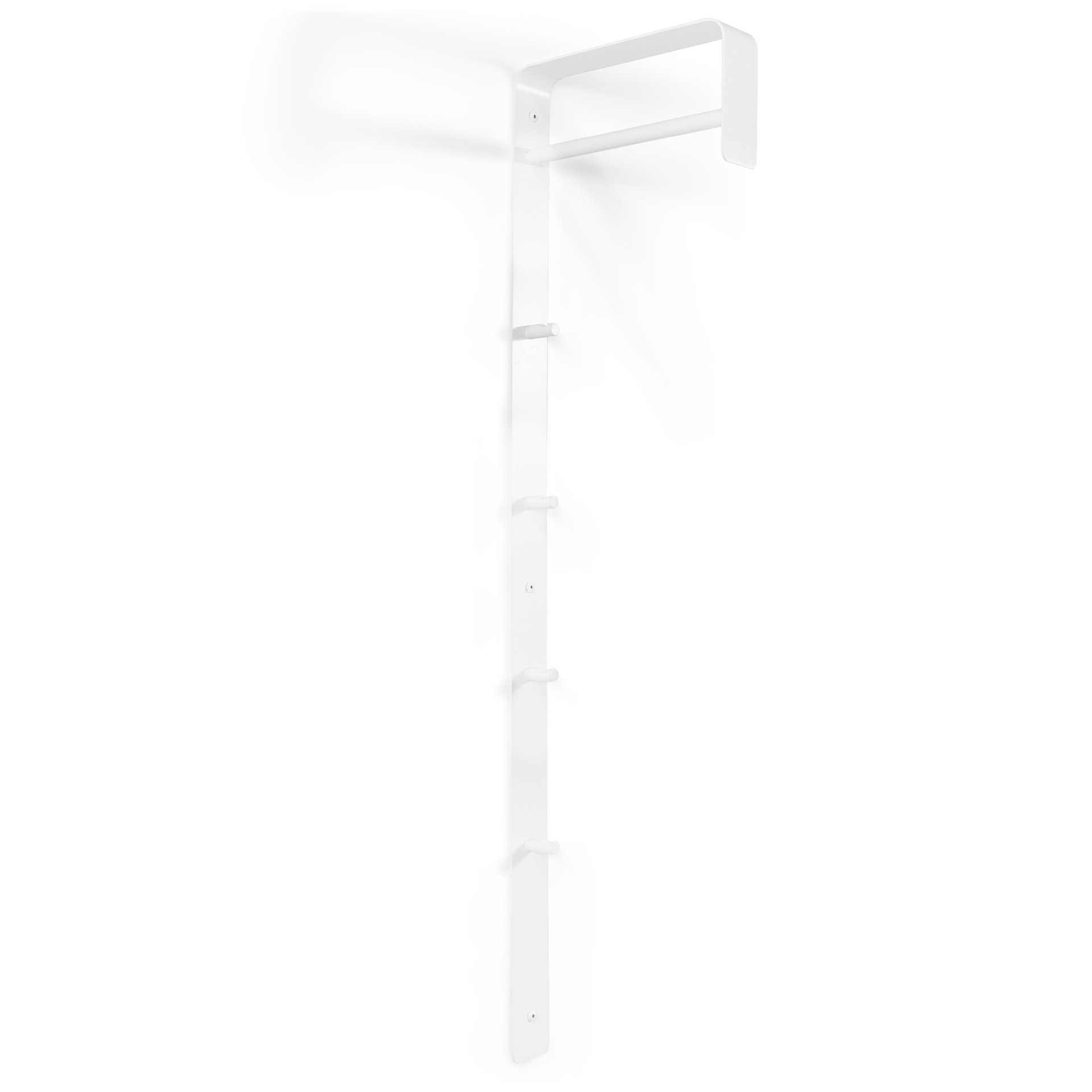 Spinder Design Wandgarderobe Arcus Bar Weiß