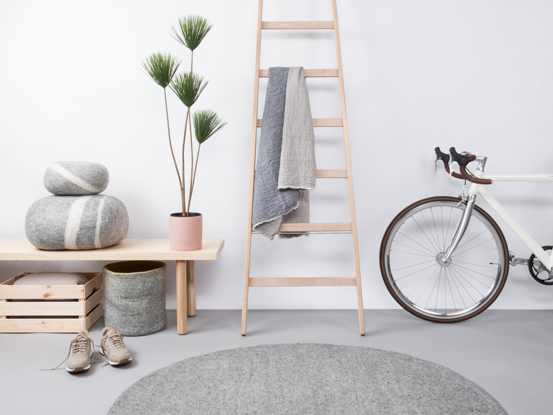 myfelt Carl Filzteppich - 70 cm