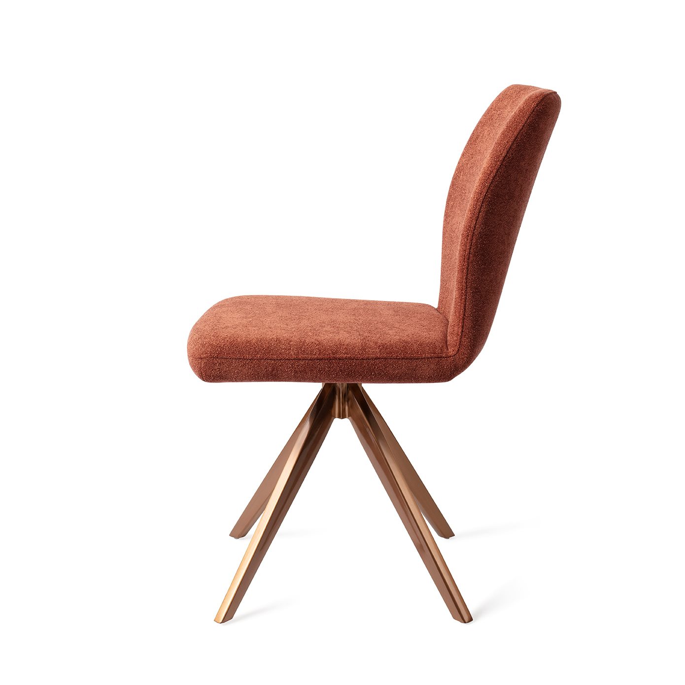 Jesper Home Esszimmerstuhl Ikata Cosy-Copper Turn Rosa