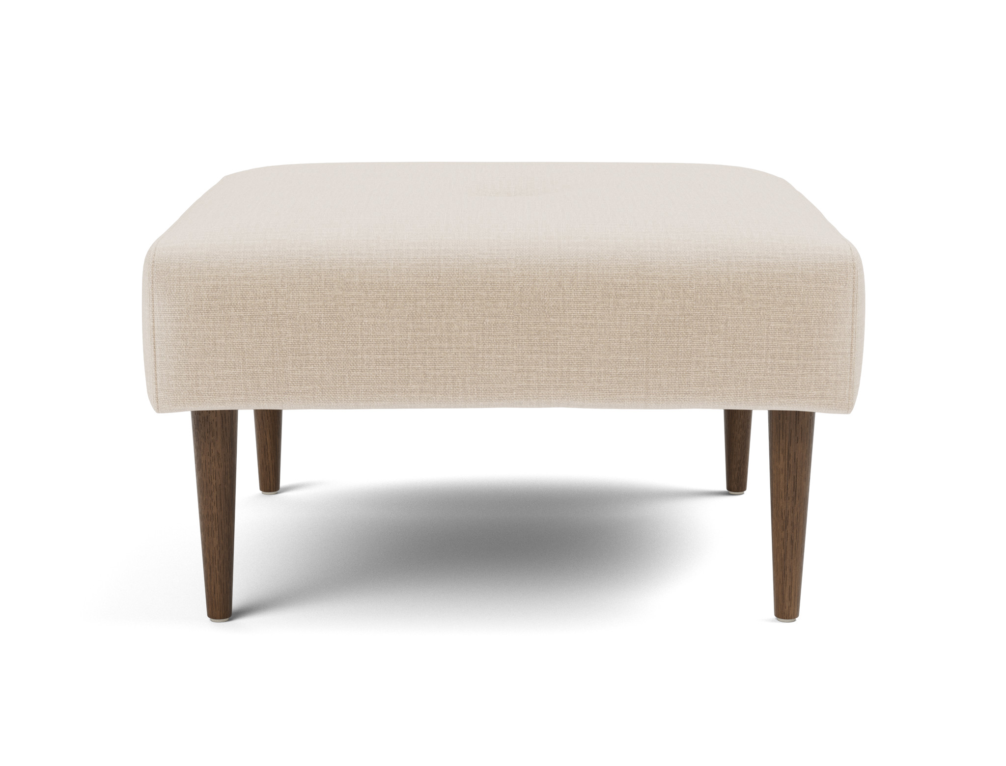 Hocker Recast Chenille Esina 410-Almond-Beige