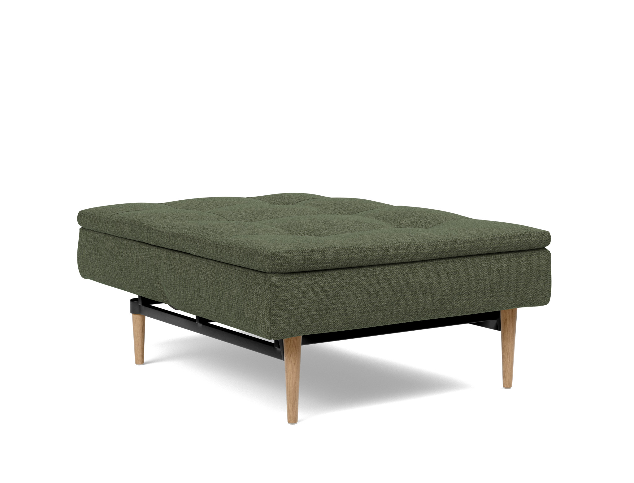 Sessel Dublexo Strukturierter Stoff Taura 353-Forest Beine Styletto Eiche hell