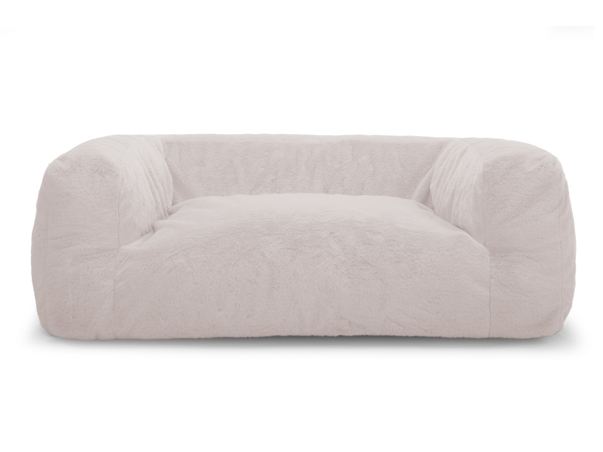 Bobochic Salto Hundekorb Kunstfell Rosa, Größe M (80 cm)