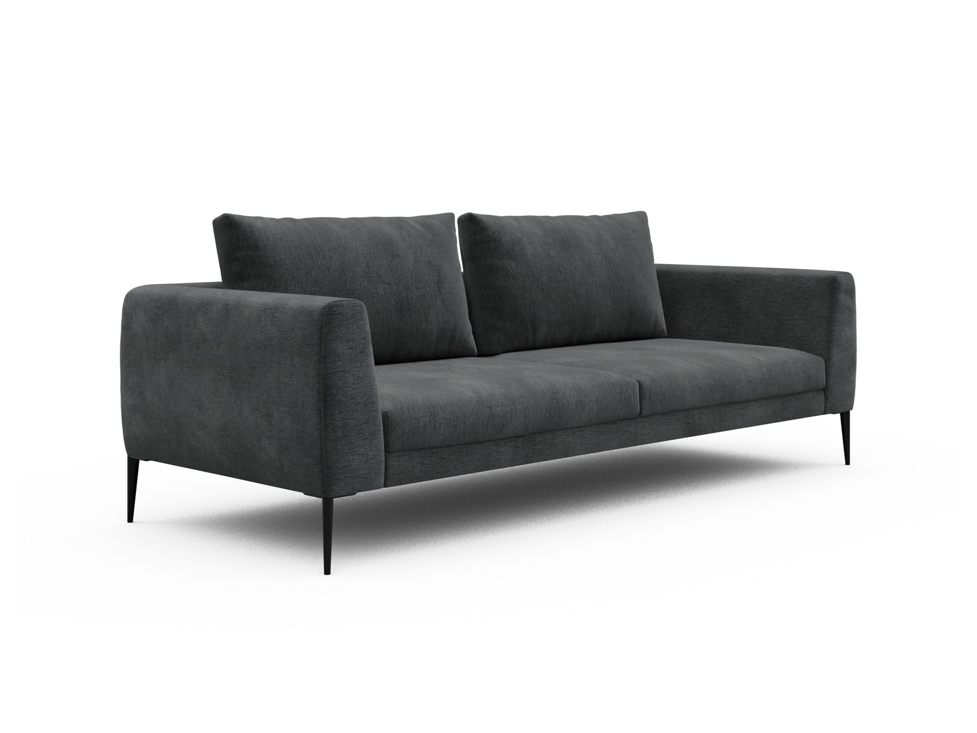 Skandi Home Sofa Paul 3-Sitzer Smooth-Deep-Warm-Grey moebelfaktor