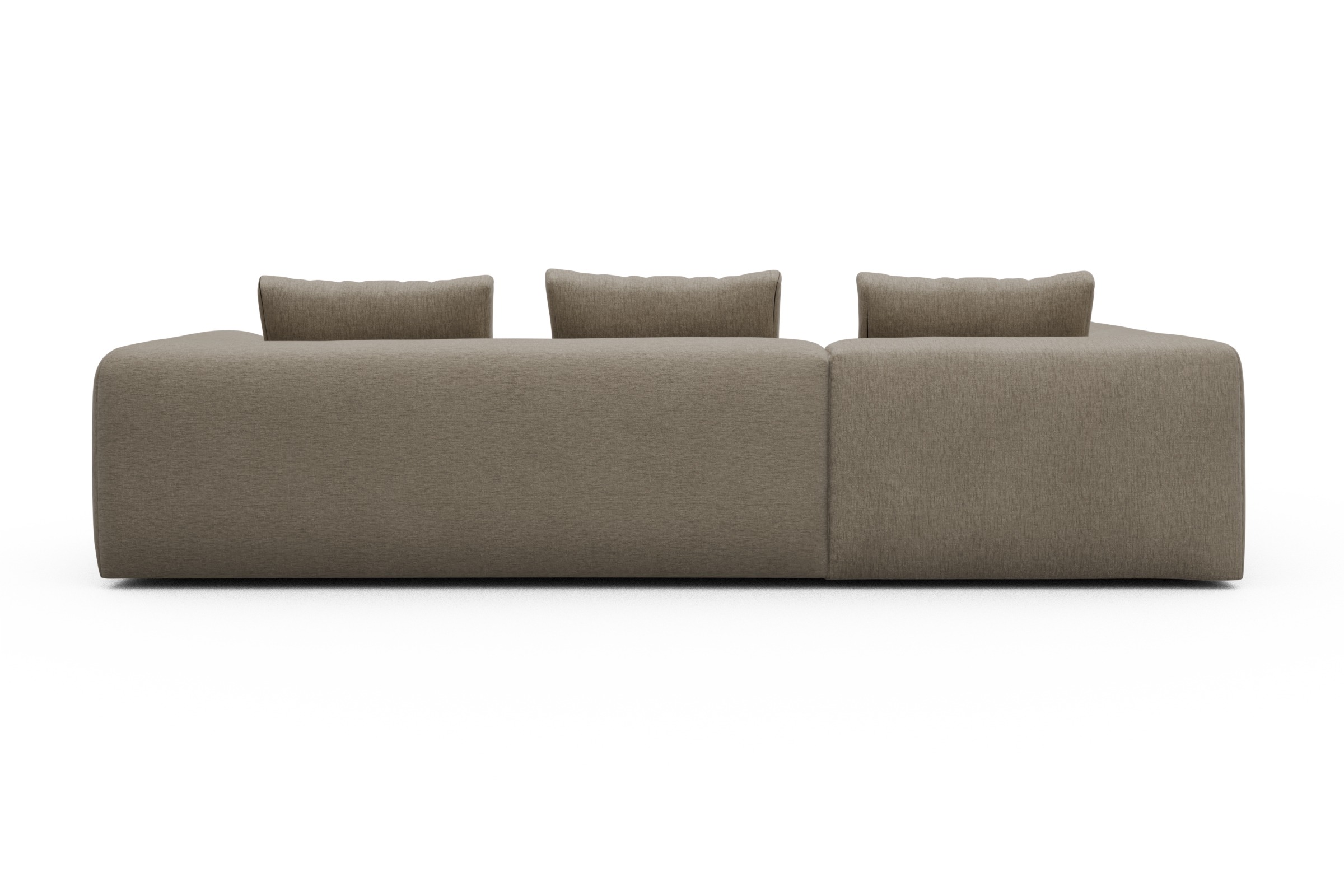 Ecksofa Fred Relax-Ecke links mit 2,5-Sitzer Smooth-Belge