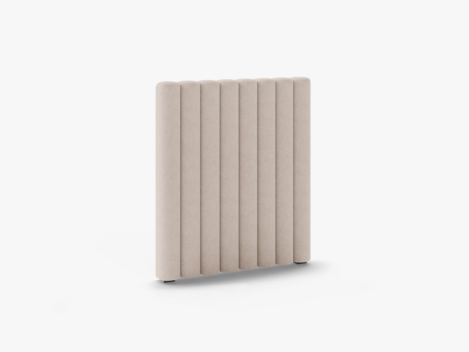Micadoni Mistero Samtiger Kopfteil 80 cm Strukturierter Stoff Moly Cappuccino 80x95