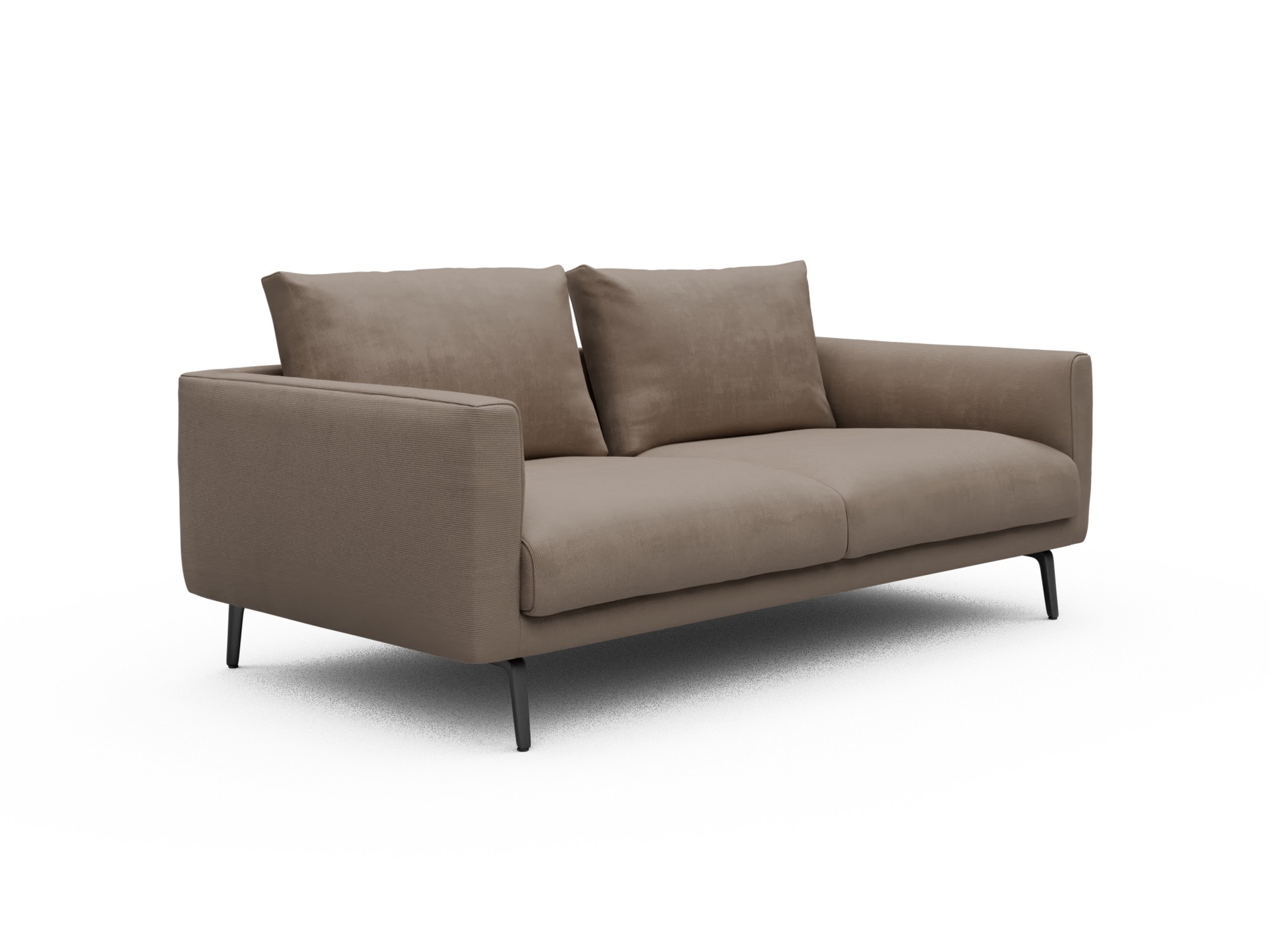 Skandi Home Sofa Karl 2-5-Sitzer Cordufine-Biege moebelfaktor