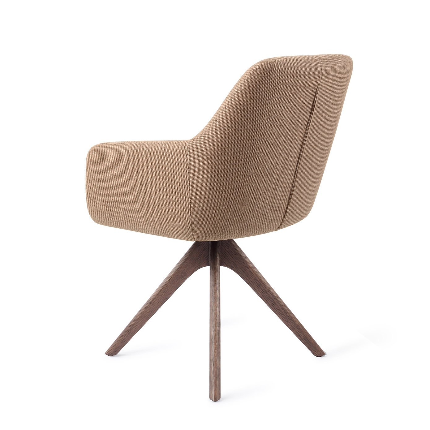 Jesper Home Esszimmerstuhl Hiroo Whisper Wheat Revolve Eiche Walnuss