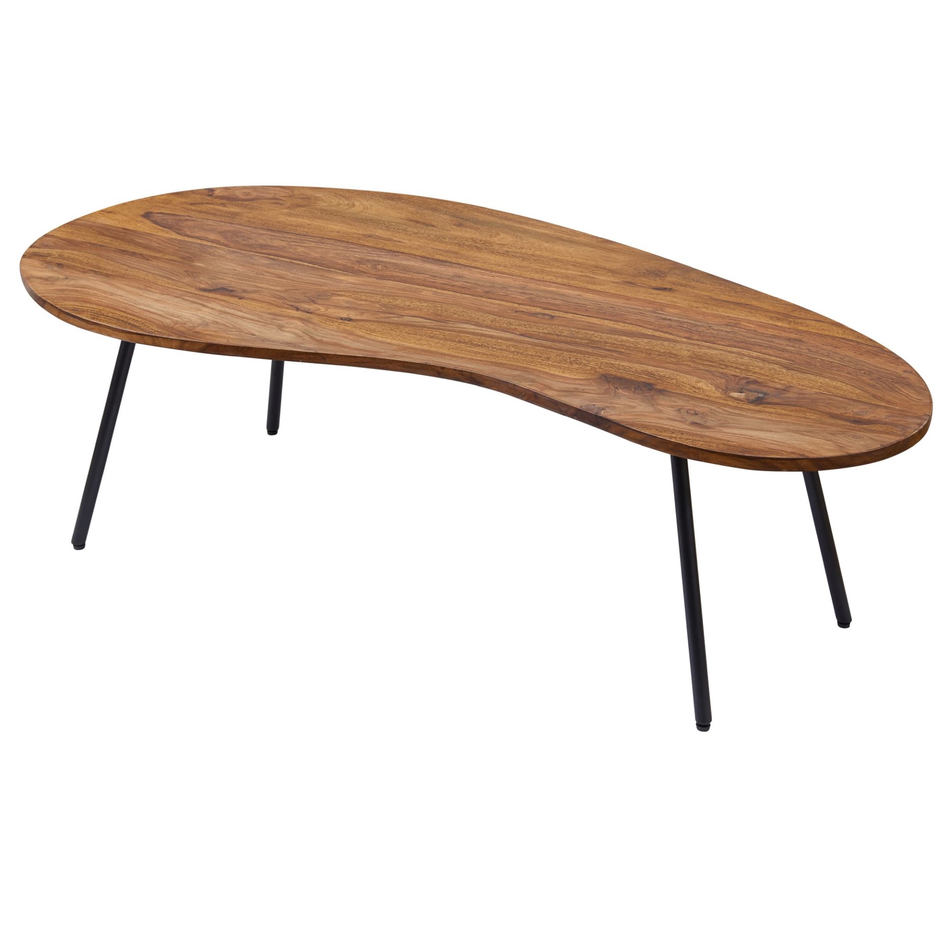 Couchtisch Sula Massivholz Sheesham Höhe 36 cm