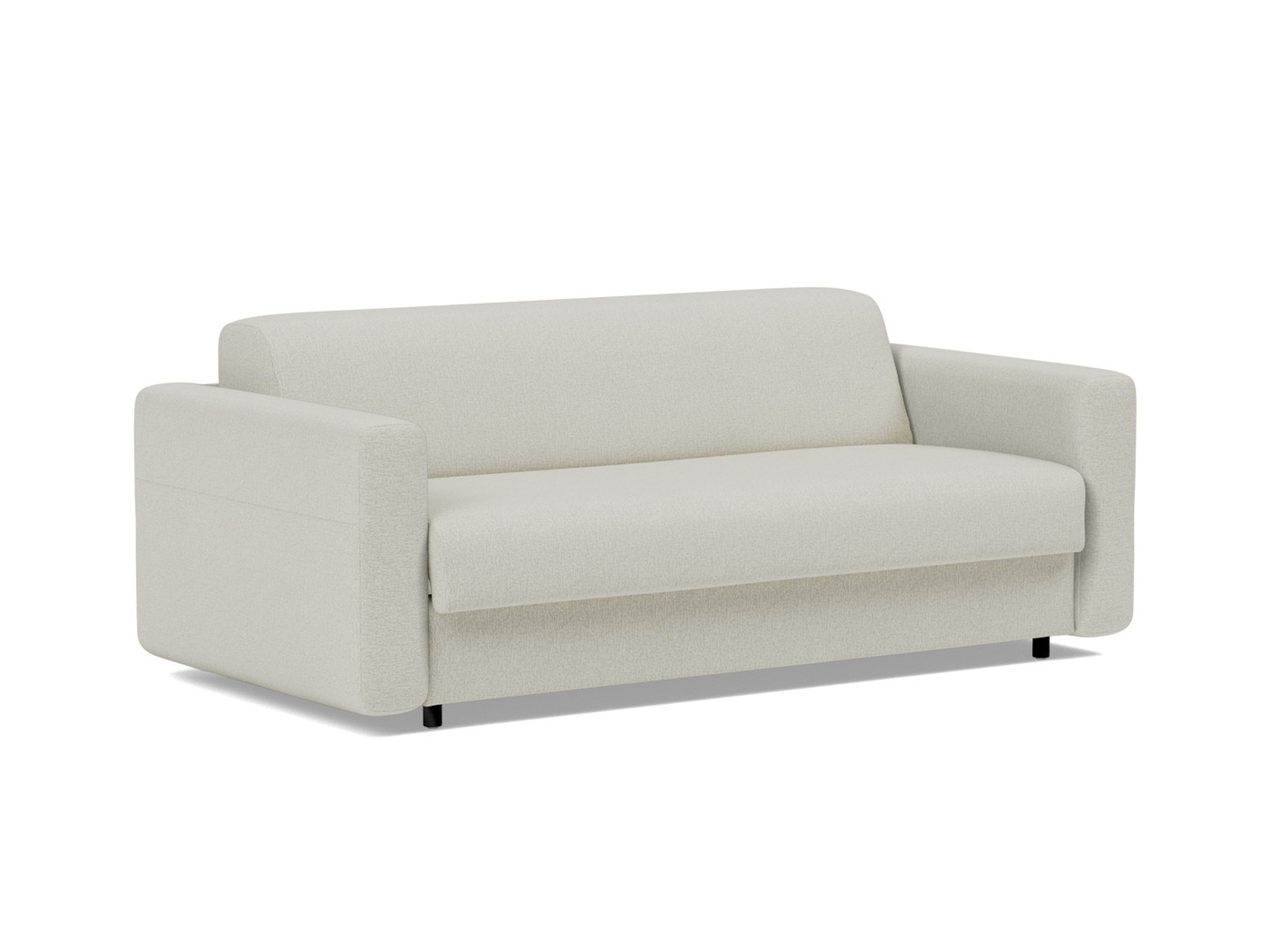 Schlafsofa Killian mit Taschenfederkernmatratze 140 Flachgewebe Mixed Dance 527-Natural