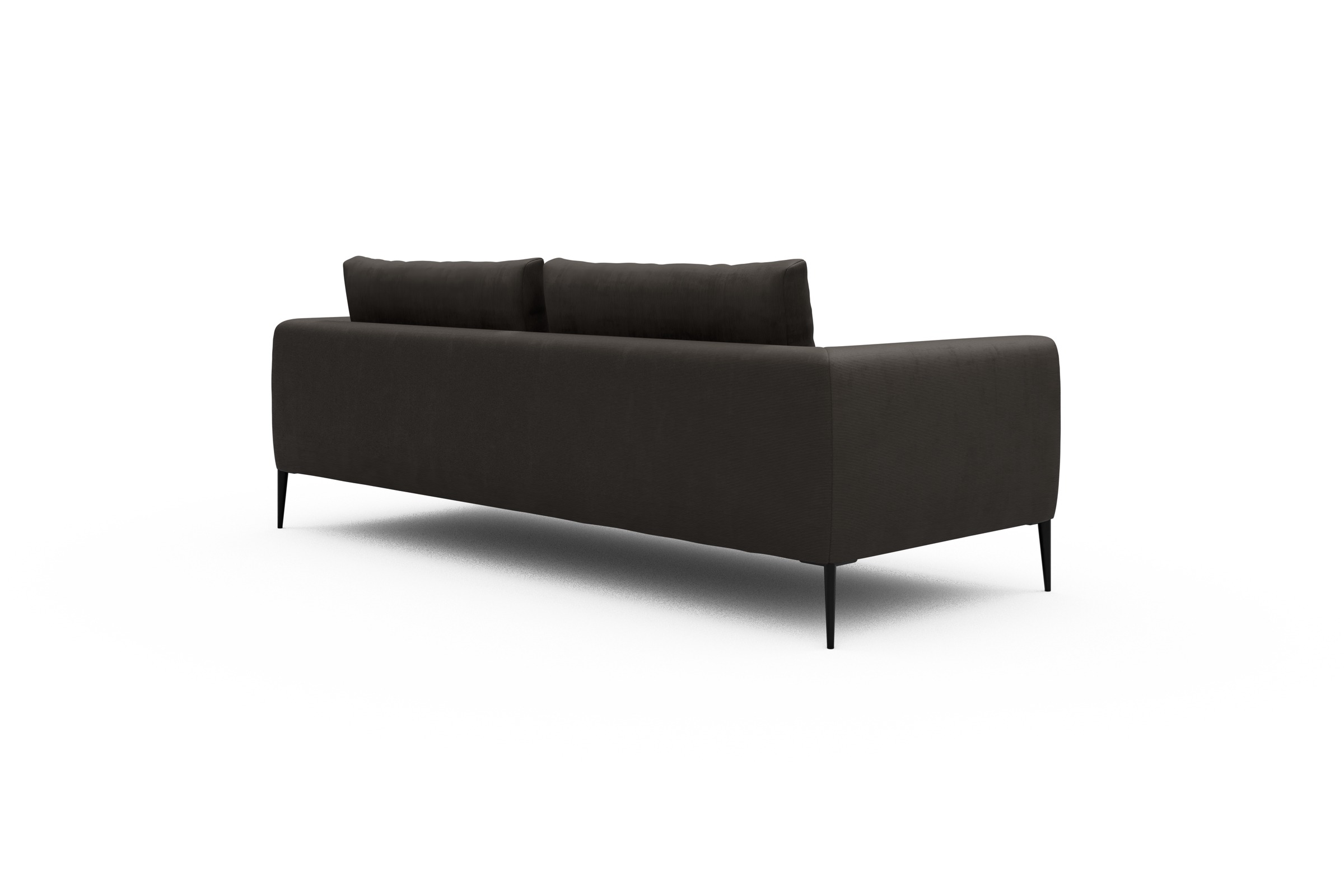 Sofa Paul 3-Sitzer Cordufine-Taupe