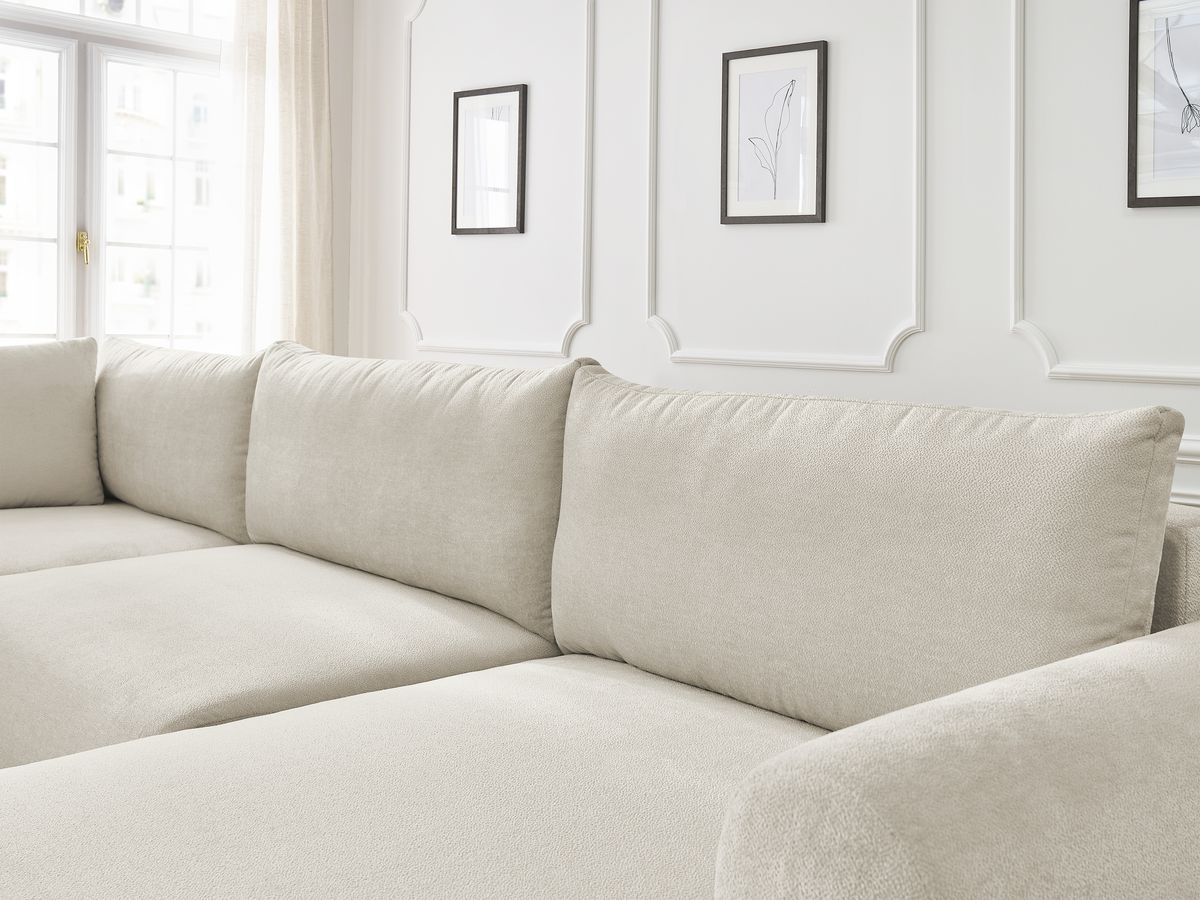 Bobochic Lucien Wohnlandschaft Stoff Beige Ecke rechts