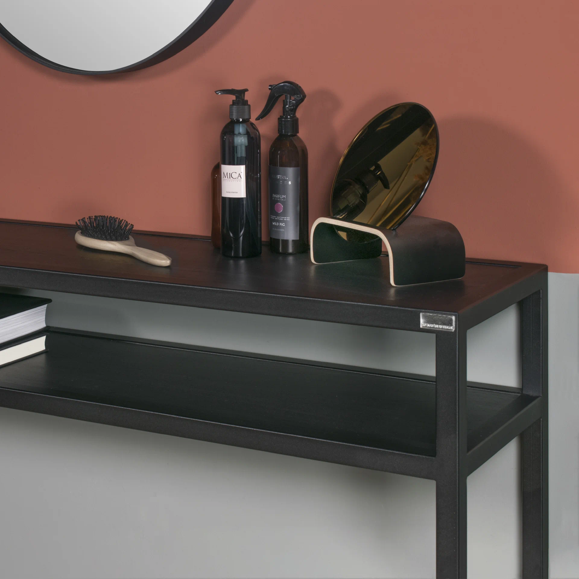 Spinder Design DANIËL Side Table 120 - Schwarz