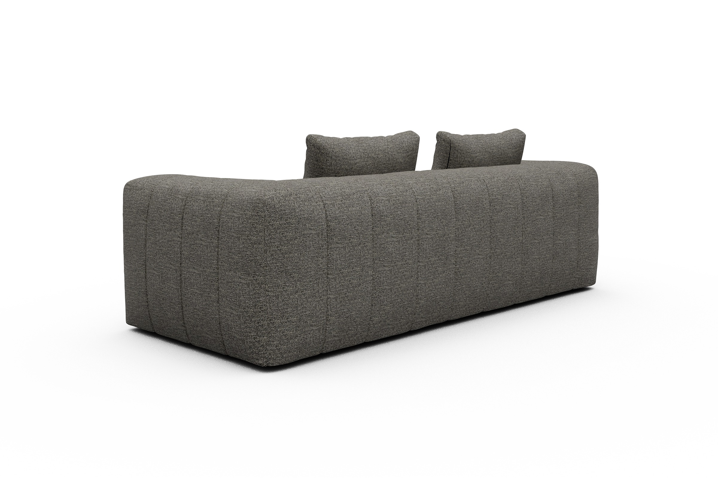 Sofa Hugo 3-Sitzer Carreno-Sepie-Brown