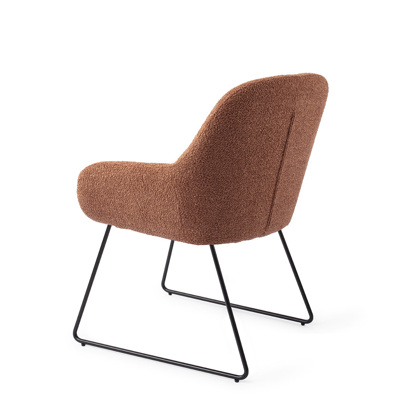 Jesper Home Esszimmerstuhl Kushi Amber Autumn Slide Schwarz