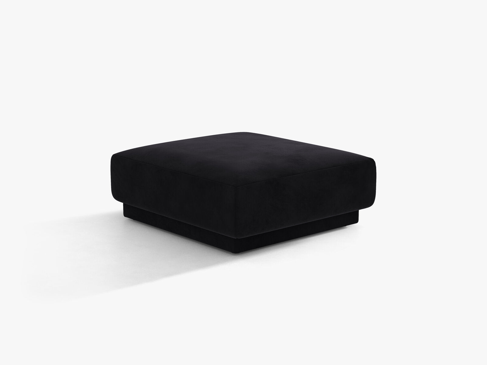 Micadoni Hocker Miley 1-Sitzer Samt Venus Schwarz