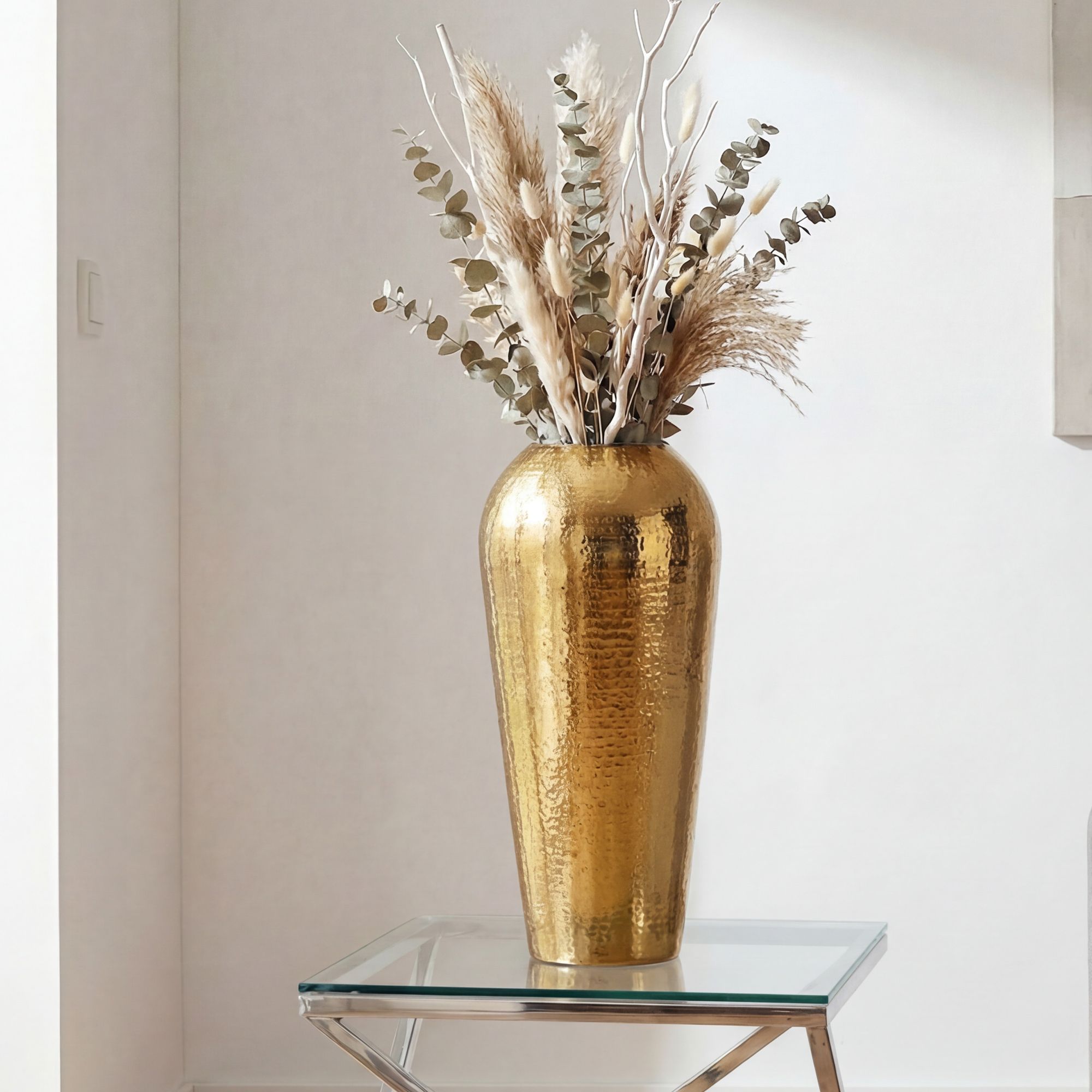 Bodenvase Rokland Aluminium Gold Ø 23 cm