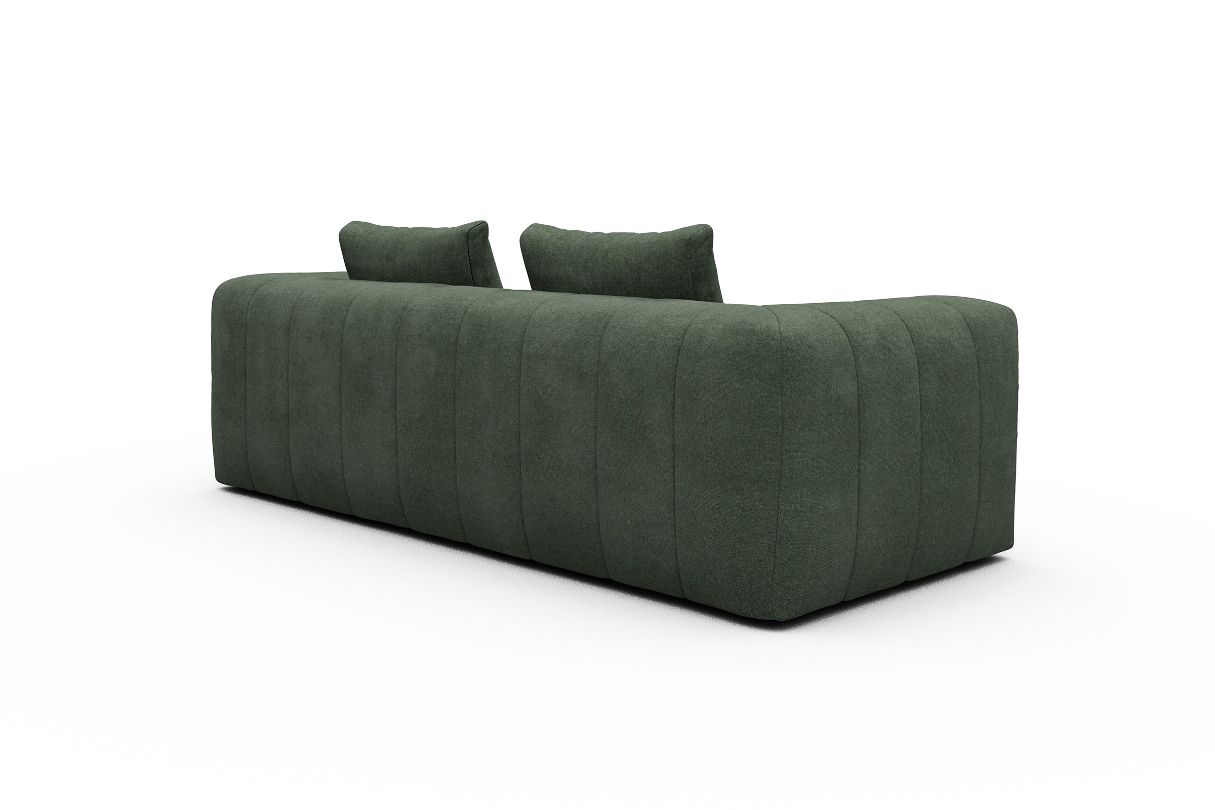 Sofa Hugo 3-Sitzer Casone-Forest-Green