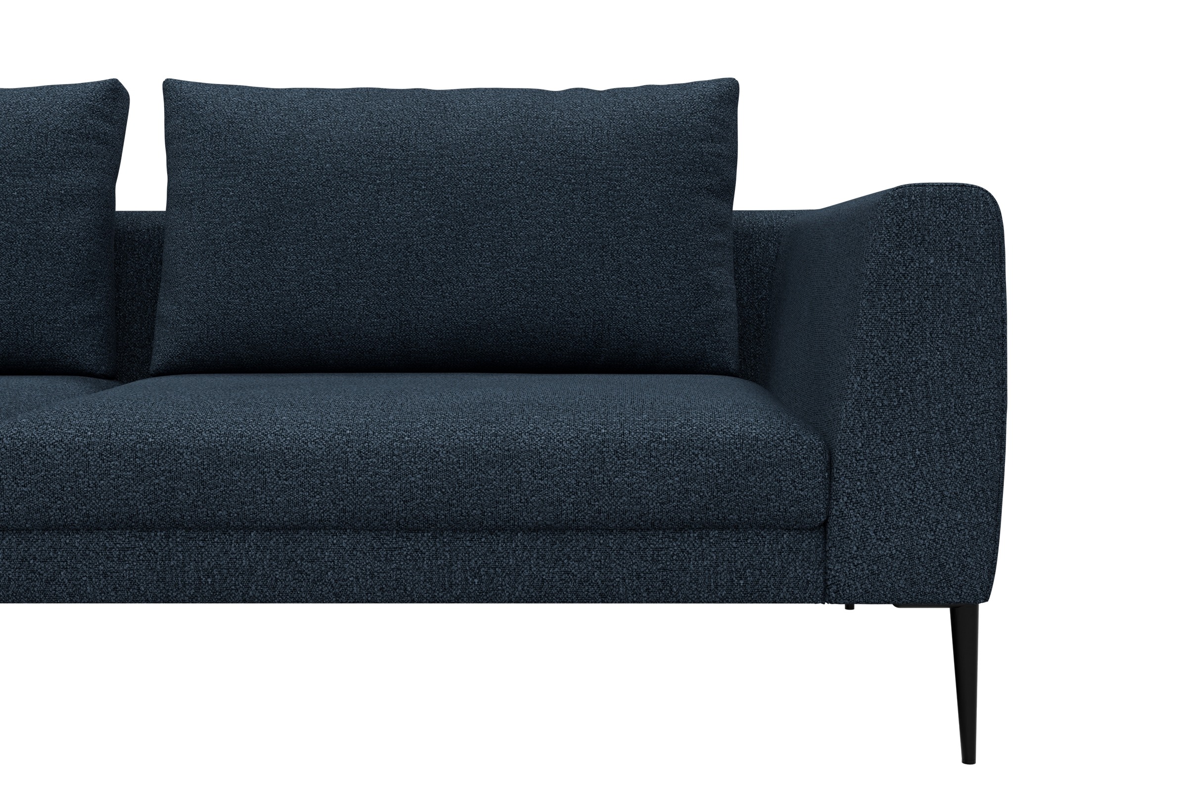 Sofa Paul 2-Sitzer Boucle-Blue