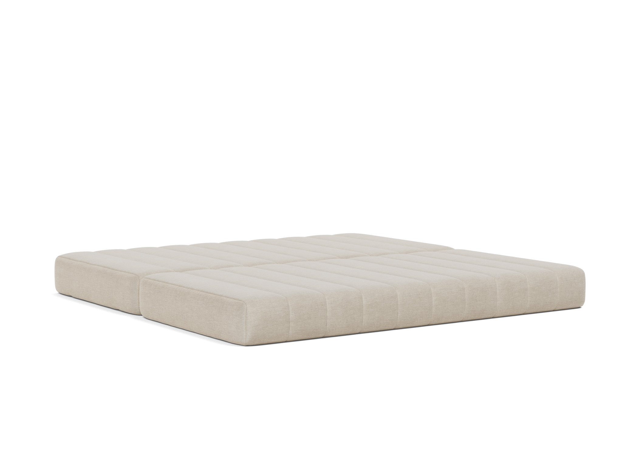 Schlafsofa CozyPad Flachgewebe Phobos 586-Latte