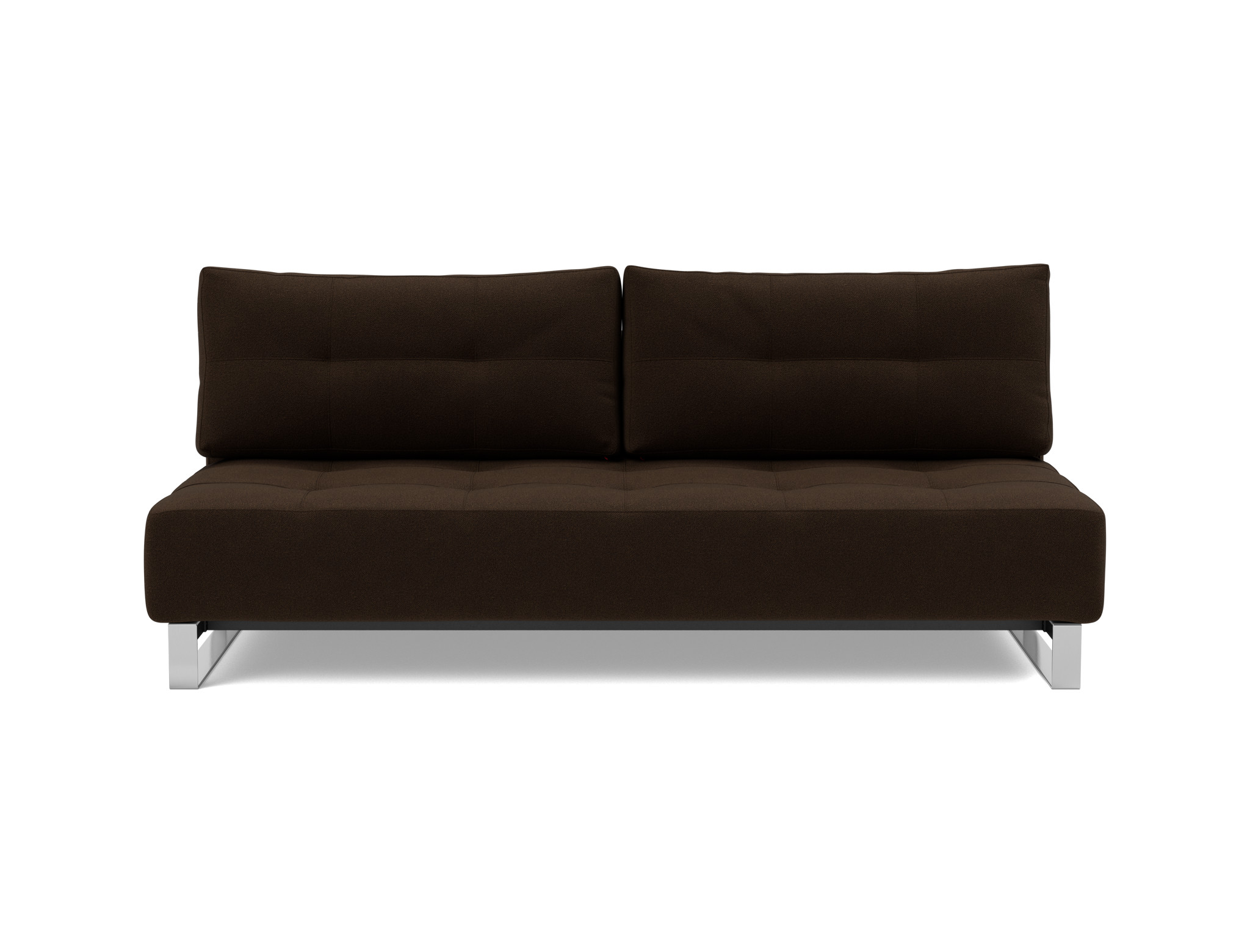 Schlafsofa Supremax D.E.L. Strukturierter Stoff Taura 358-Chocco