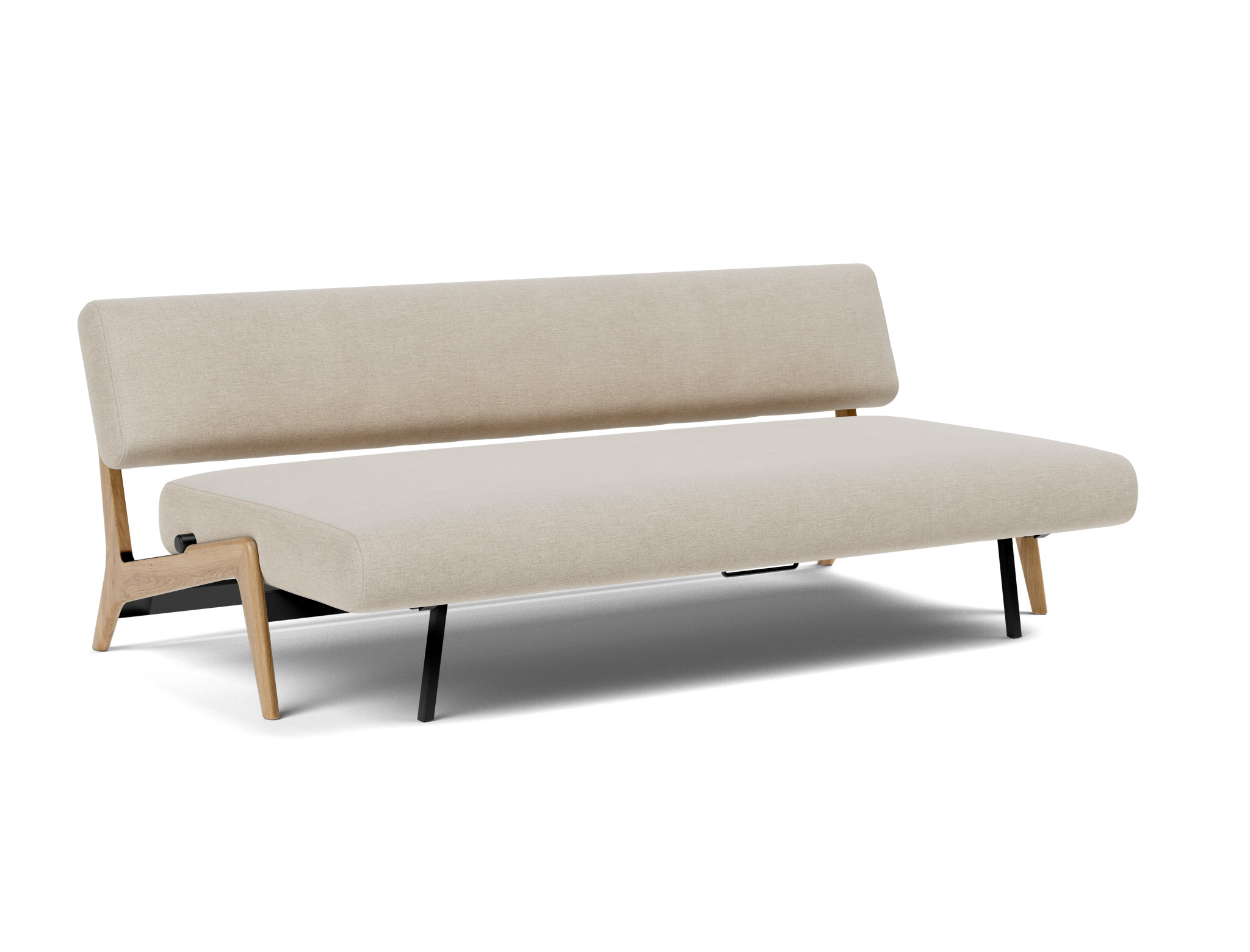 Tagesbett Nolis Flachgewebe Phobos 586-Latte