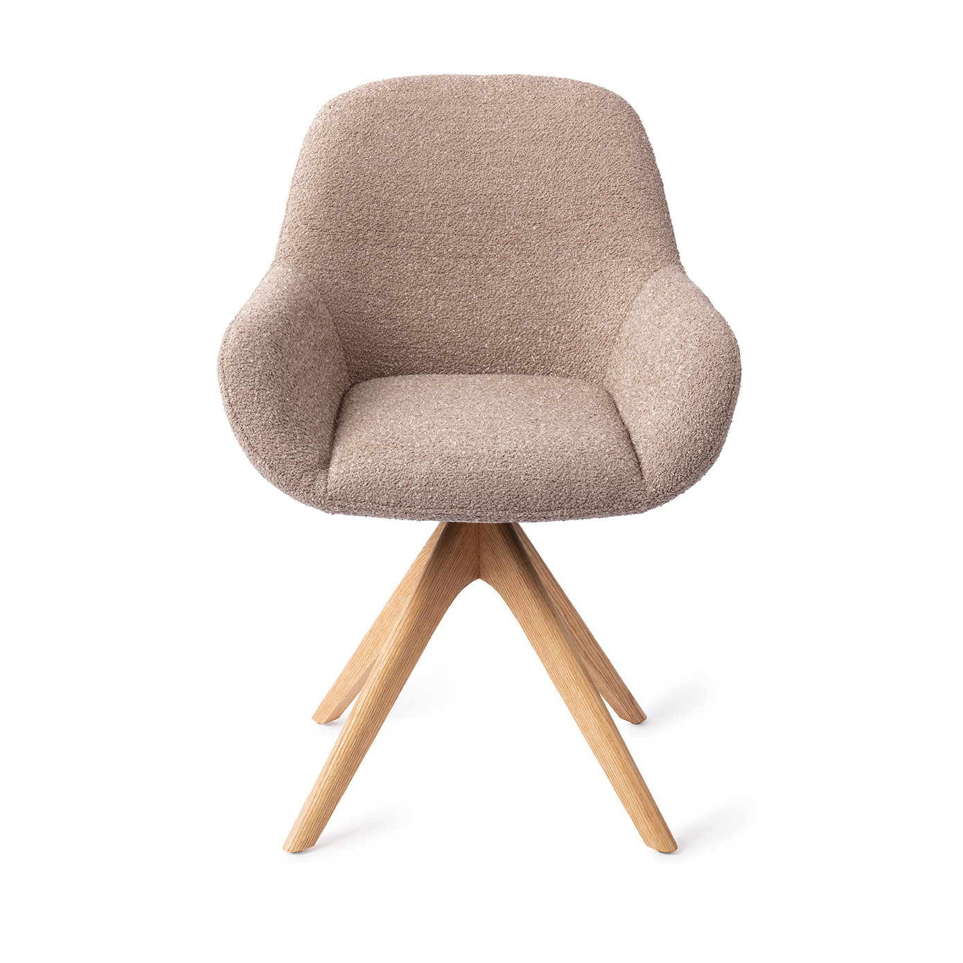 Jesper Home Esszimmerstuhl Kushi Stone Haze Revolve Eiche Natur
