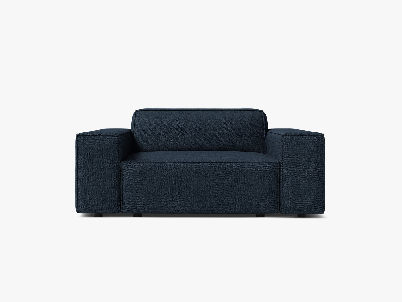 Micadoni Sessel Jodie 1-Sitzer Boucle Baloo Dunkelblau