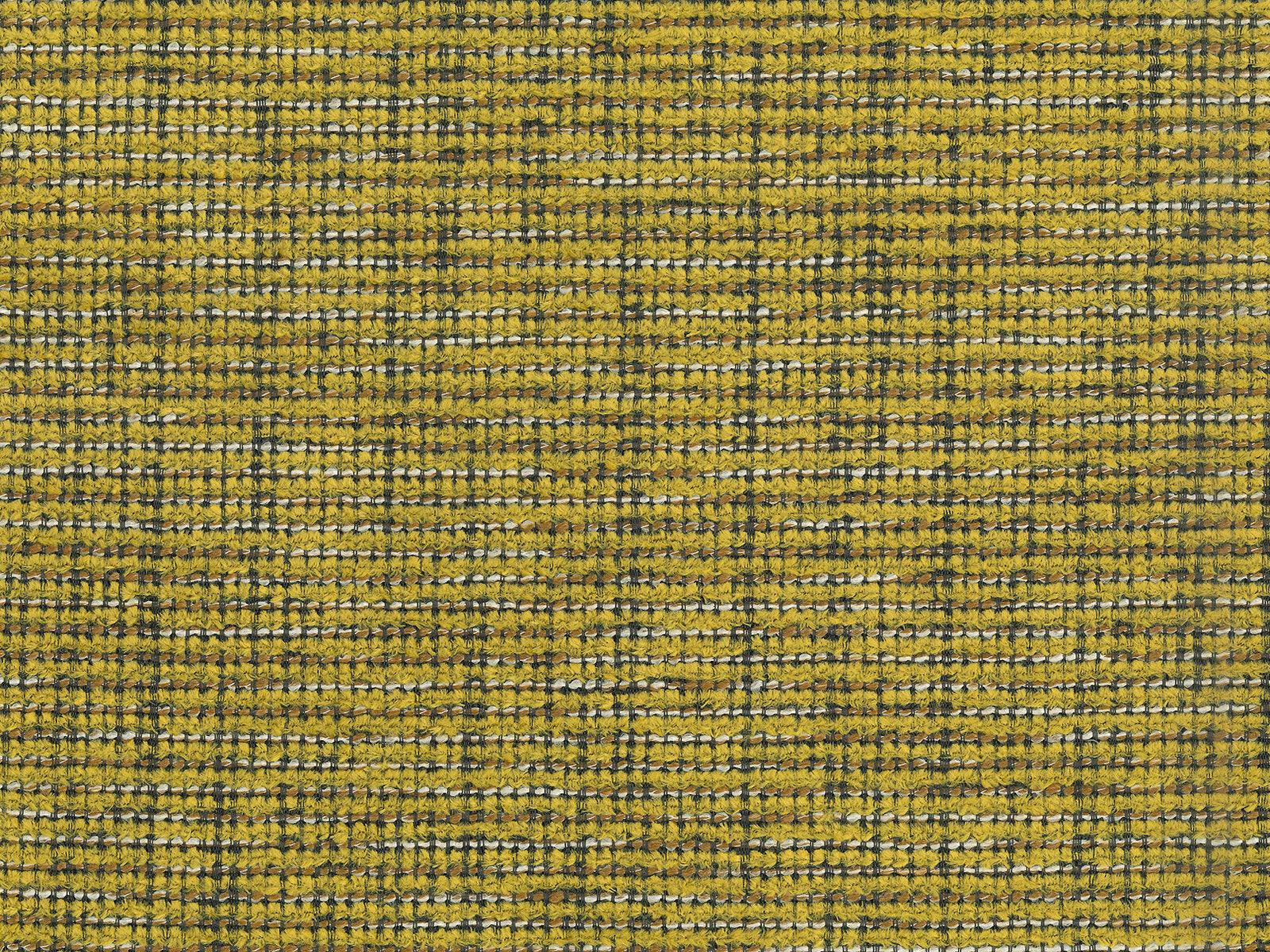 Micadoni Sofa Lido 2-Sitzer Strukturierter Stoff Sonnenblumen Melange