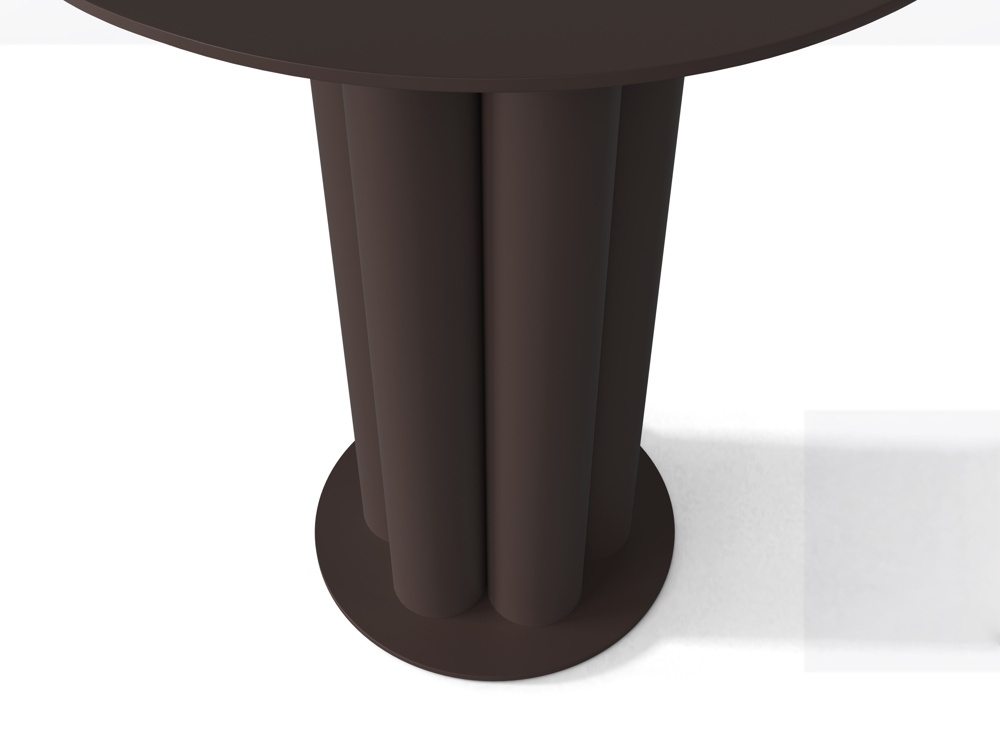 Cosmopolitan Design Beistelltisch Todi Espresso